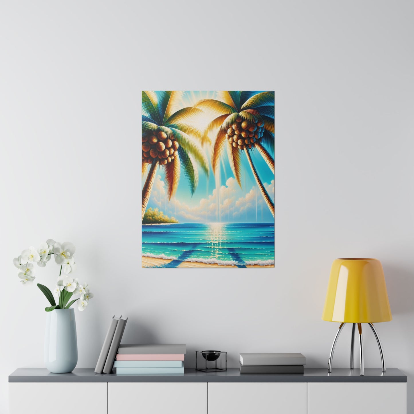 3627F - Bahamas Ocean Painting Print | Bahamas | Ocean | Beach | Poster | Home Decor | Wall Art | Canvas