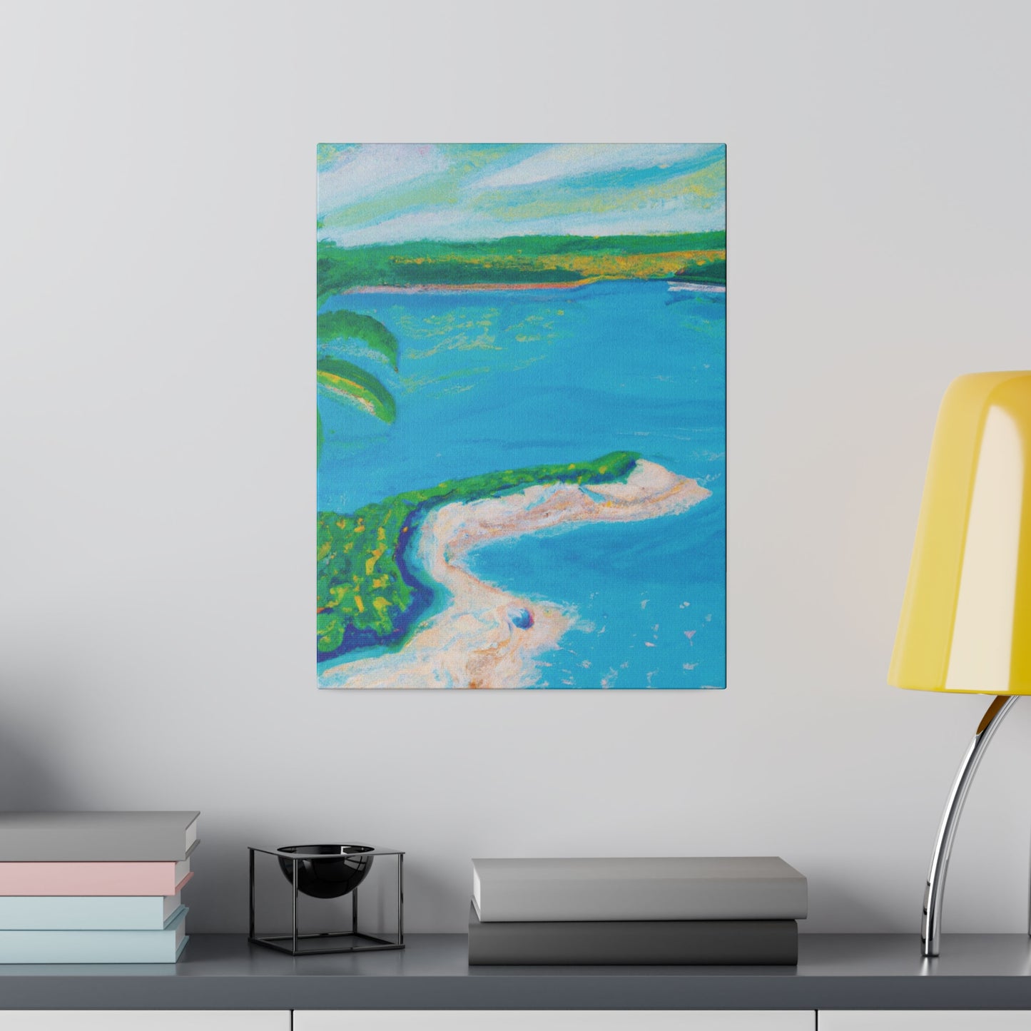 4895I - Bahamas Ocean Painting Print | Bahamas | Ocean | Beach | Poster | Home Decor | Wall Art | Canvas