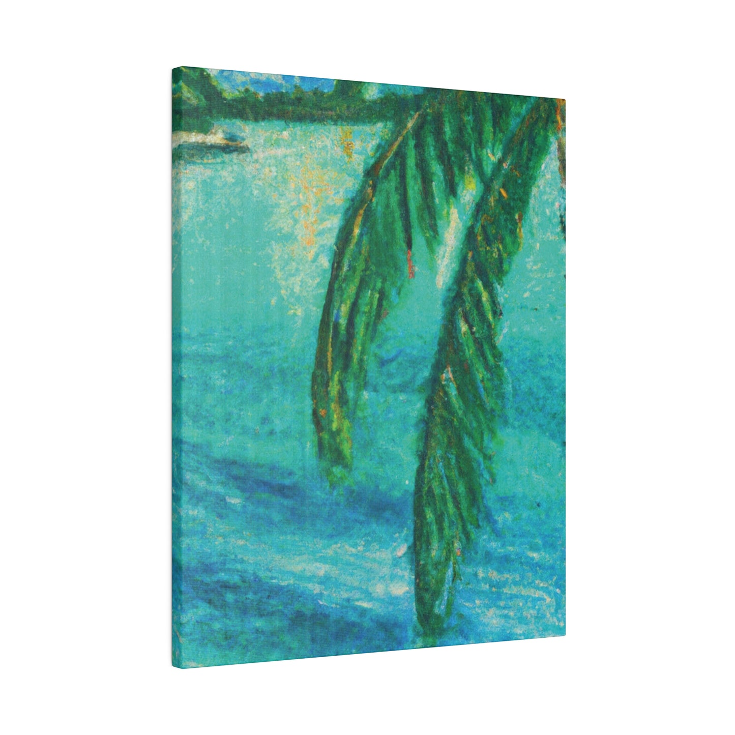 7714W - Bahamas Ocean Painting Print | Bahamas | Ocean | Beach | Poster | Home Decor | Wall Art | Canvas