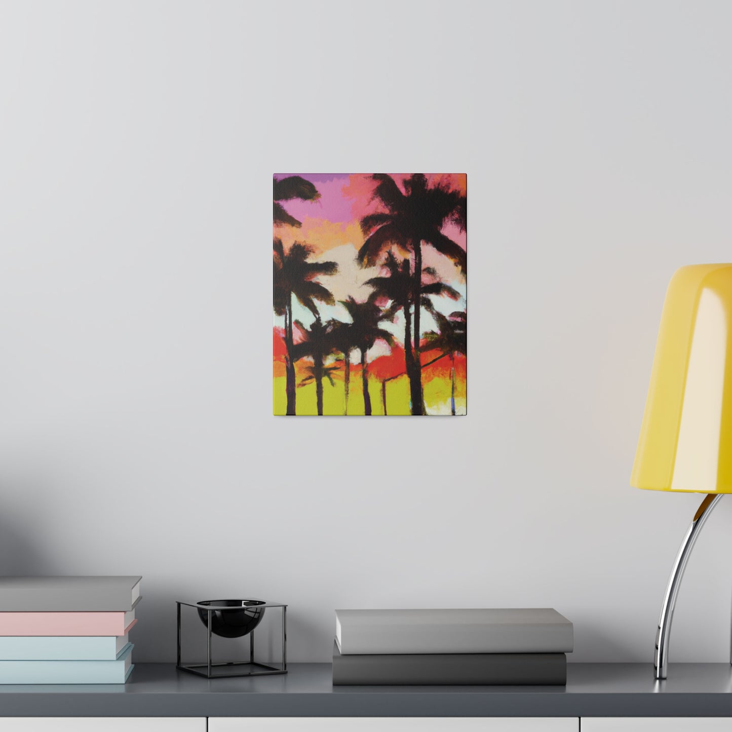 2187U - Miami Beach Sunset Painting Print | Miami | Beach | Sunset | Poster | Home Decor | Wall Art | Canvas