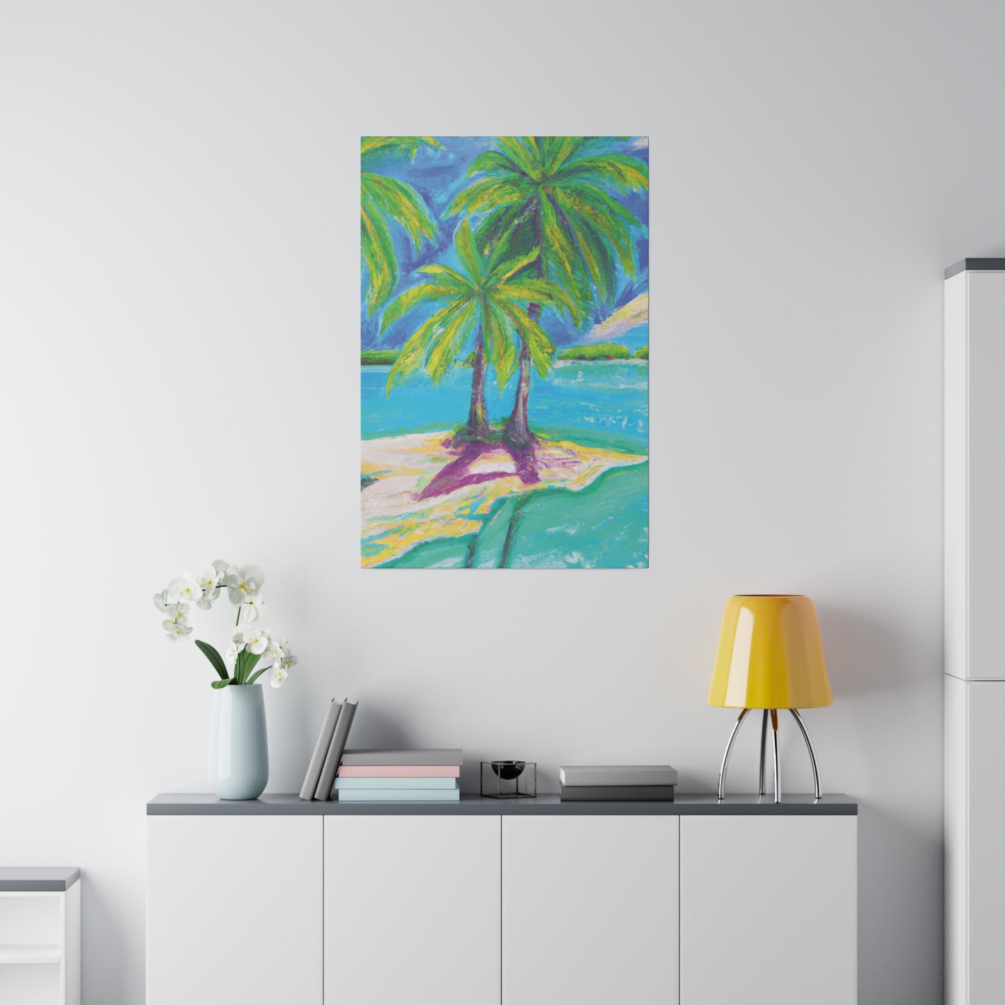 6632P - Bahamas Ocean Painting Print | Bahamas | Ocean | Beach | Poster | Home Decor | Wall Art | Canvas