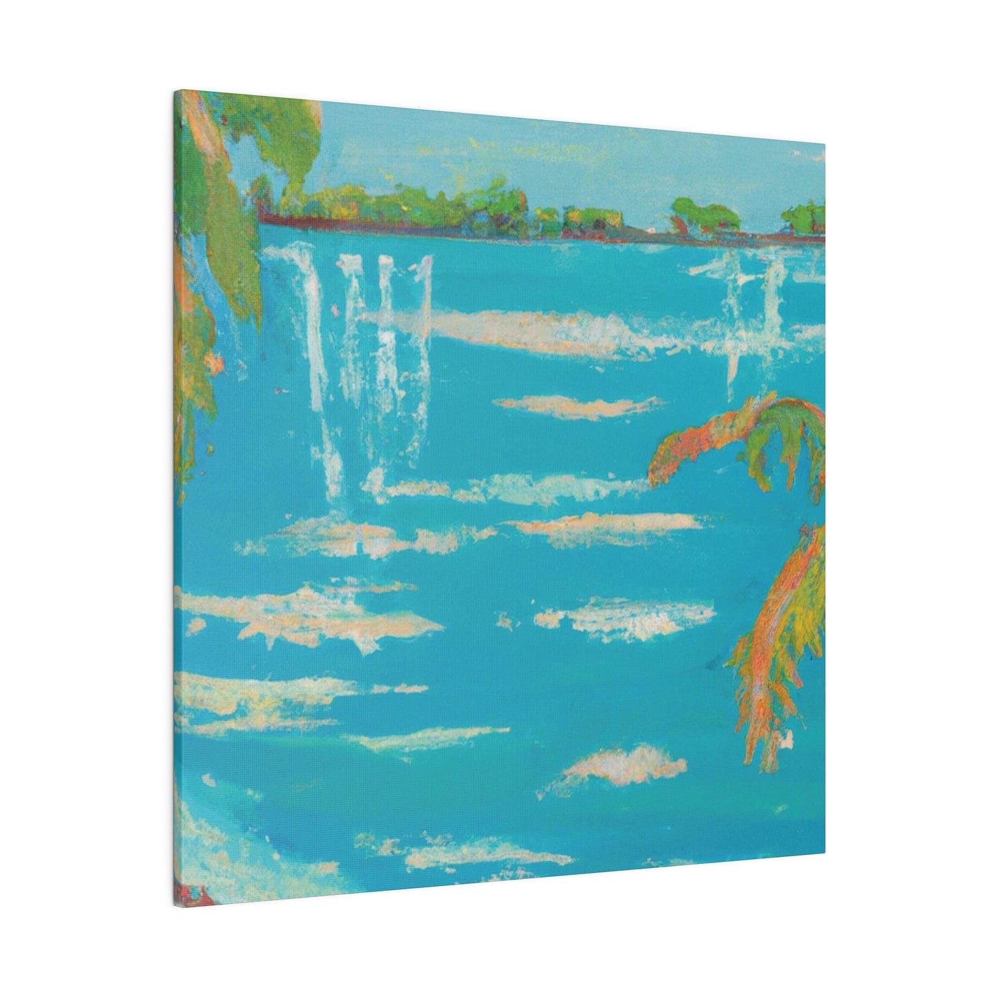 6820F - Bahamas Ocean Painting Print | Bahamas | Ocean | Beach | Poster | Home Decor | Wall Art | Canvas