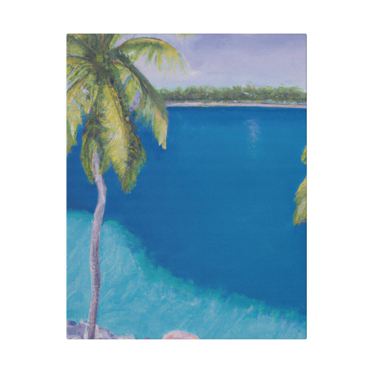 8739X - Bahamas Ocean Painting Print | Bahamas | Ocean | Beach | Poster | Home Decor | Wall Art | Canvas