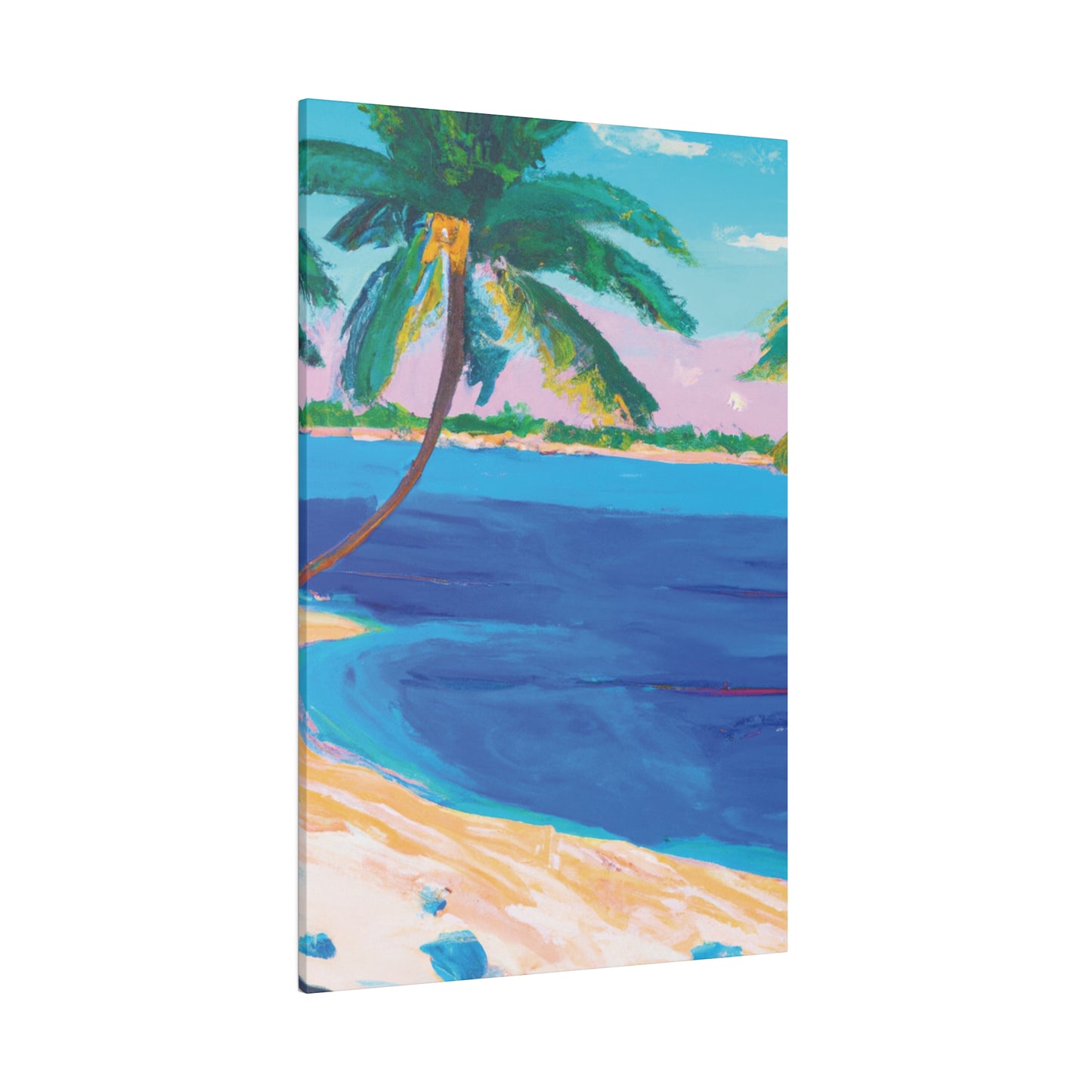 4782F - Bahamas Ocean Painting Print | Bahamas | Ocean | Beach | Poster | Home Decor | Wall Art | Canvas