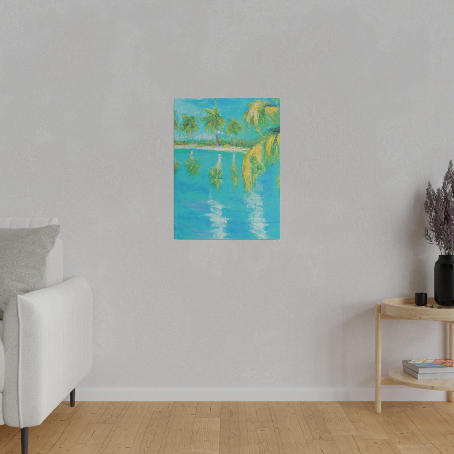 4935Q - Bahamas Ocean Painting Print | Bahamas | Ocean | Beach | Poster | Home Decor | Wall Art | Canvas