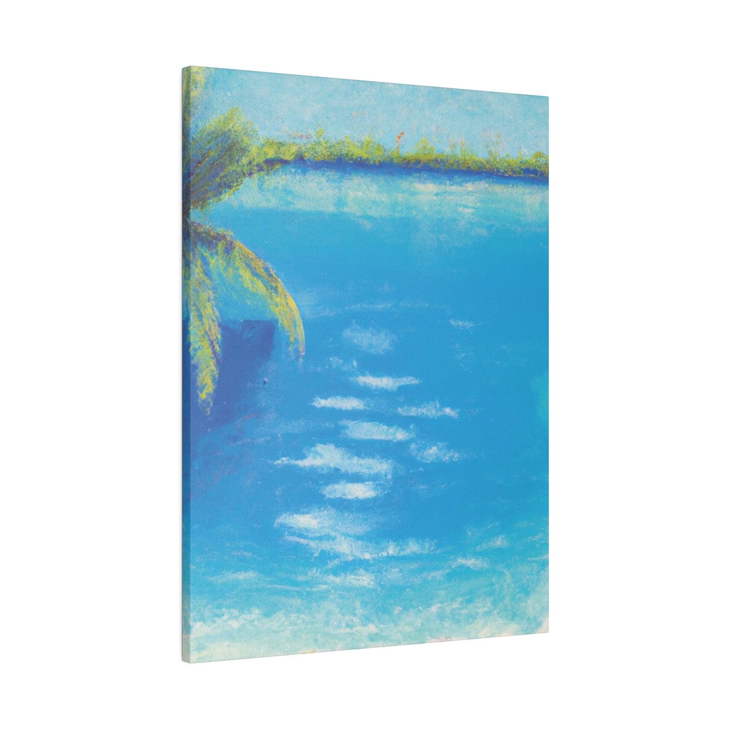 9819K - Bahamas Ocean Painting Print | Bahamas | Ocean | Beach | Poster | Home Decor | Wall Art | Canvas