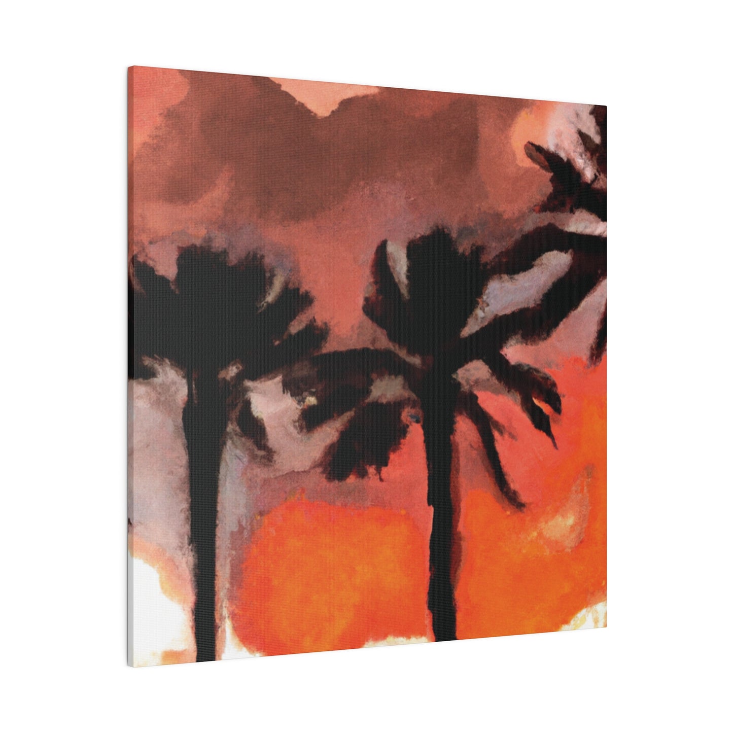 9073X - Miami Beach Sunset Painting Print | Miami | Beach | Sunset | Poster | Home Decor | Wall Art | Canvas