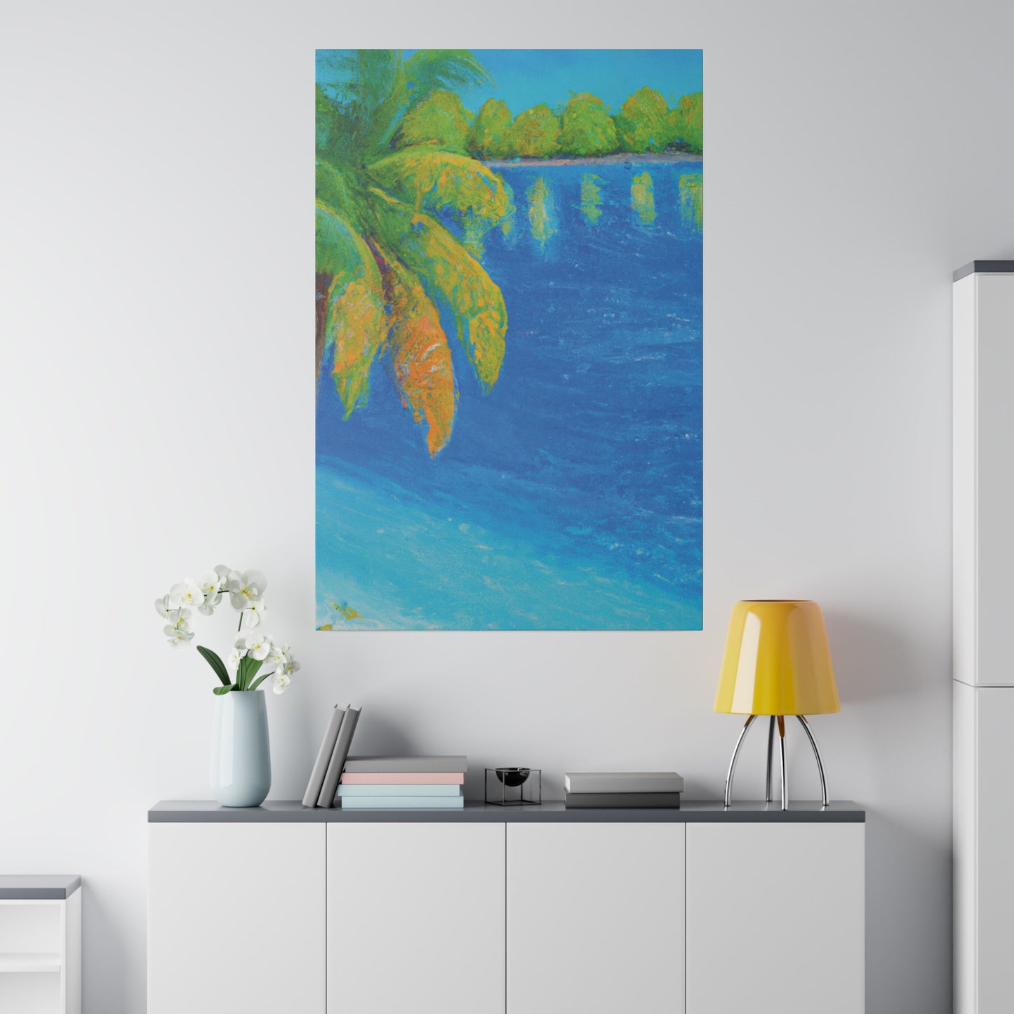 4567X - Bahamas Ocean Painting Print | Bahamas | Ocean | Beach | Poster | Home Decor | Wall Art | Canvas