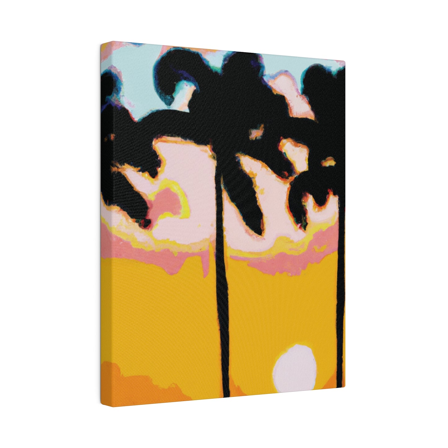 8495E - Miami Beach Sunset Painting Print | Miami | Beach | Sunset | Poster | Home Decor | Wall Art | Canvas