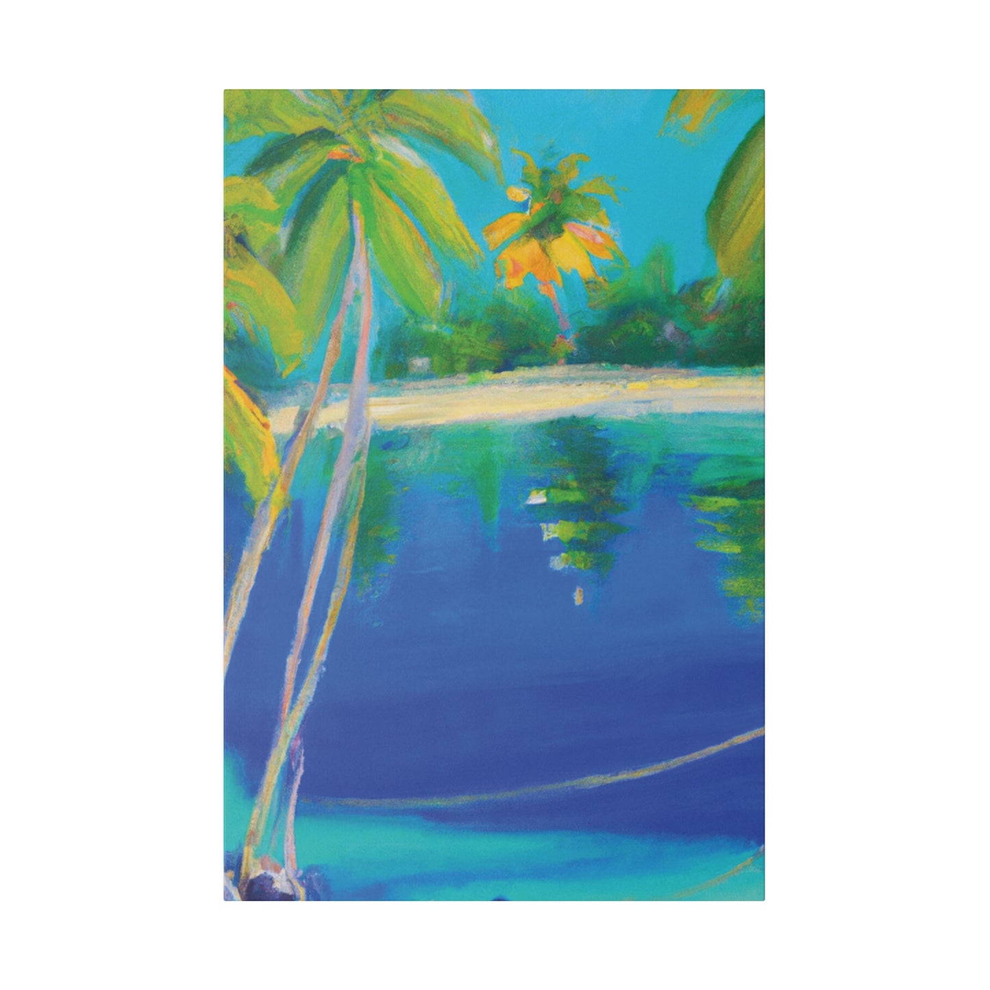 6837T - Bahamas Ocean Painting Print | Bahamas | Ocean | Beach | Poster | Home Decor | Wall Art | Canvas