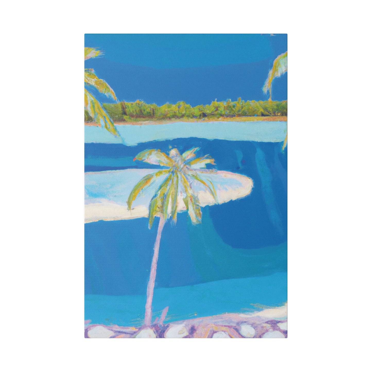 9231F - Bahamas Ocean Painting Print | Bahamas | Ocean | Beach | Poster | Home Decor | Wall Art | Canvas