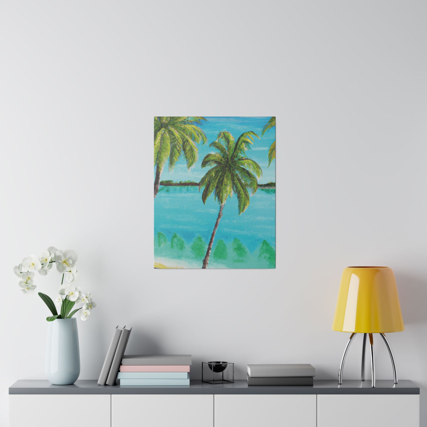 6598N - Bahamas Ocean Painting Print | Bahamas | Ocean | Beach | Poster | Home Decor | Wall Art | Canvas