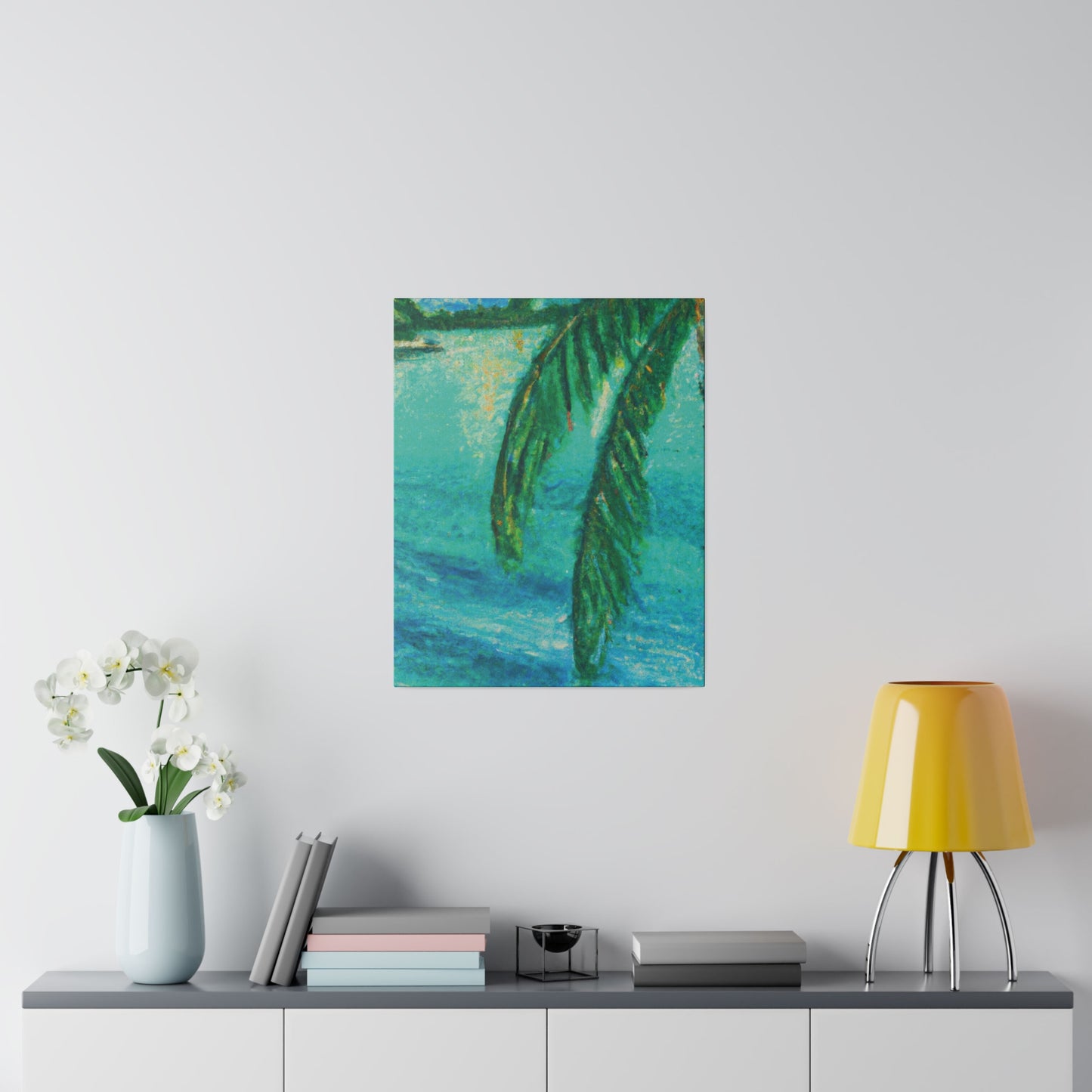 7714W - Bahamas Ocean Painting Print | Bahamas | Ocean | Beach | Poster | Home Decor | Wall Art | Canvas