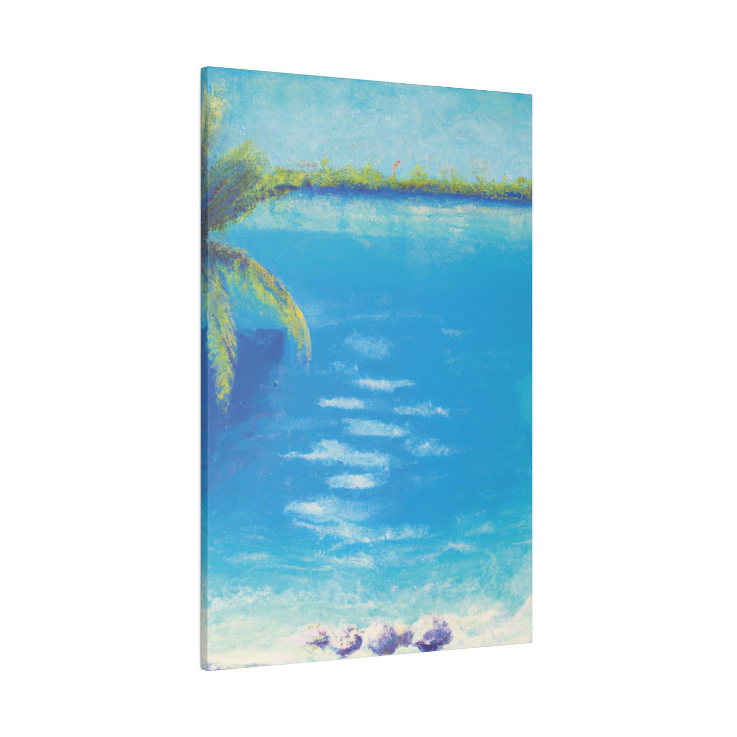 9819K - Bahamas Ocean Painting Print | Bahamas | Ocean | Beach | Poster | Home Decor | Wall Art | Canvas