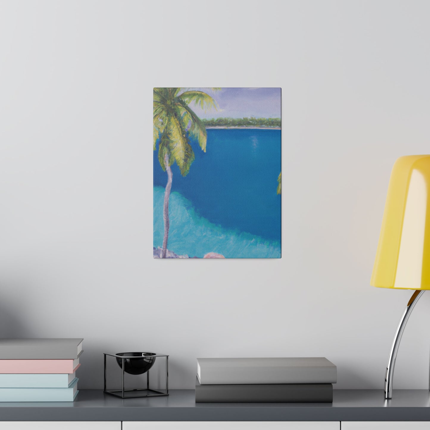 8739X - Bahamas Ocean Painting Print | Bahamas | Ocean | Beach | Poster | Home Decor | Wall Art | Canvas