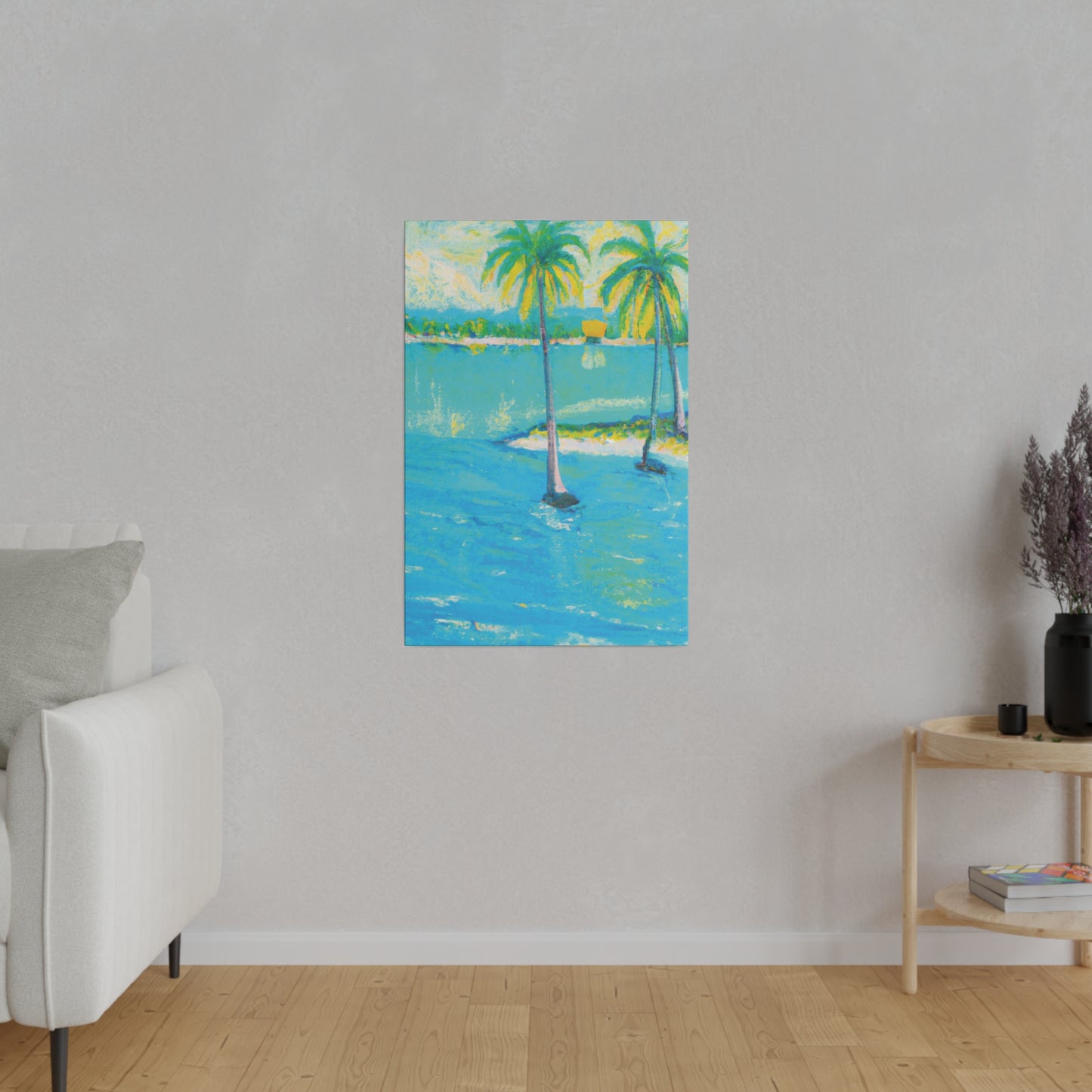 9652X - Bahamas Ocean Painting Print | Bahamas | Ocean | Beach | Poster | Home Decor | Wall Art | Canvas