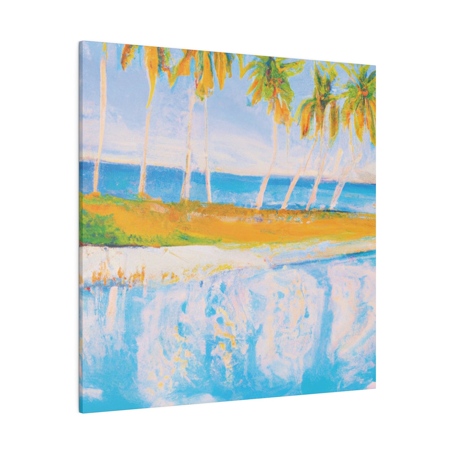 4904O - Bahamas Ocean Painting Print | Bahamas | Ocean | Beach | Poster | Home Decor | Wall Art | Canvas