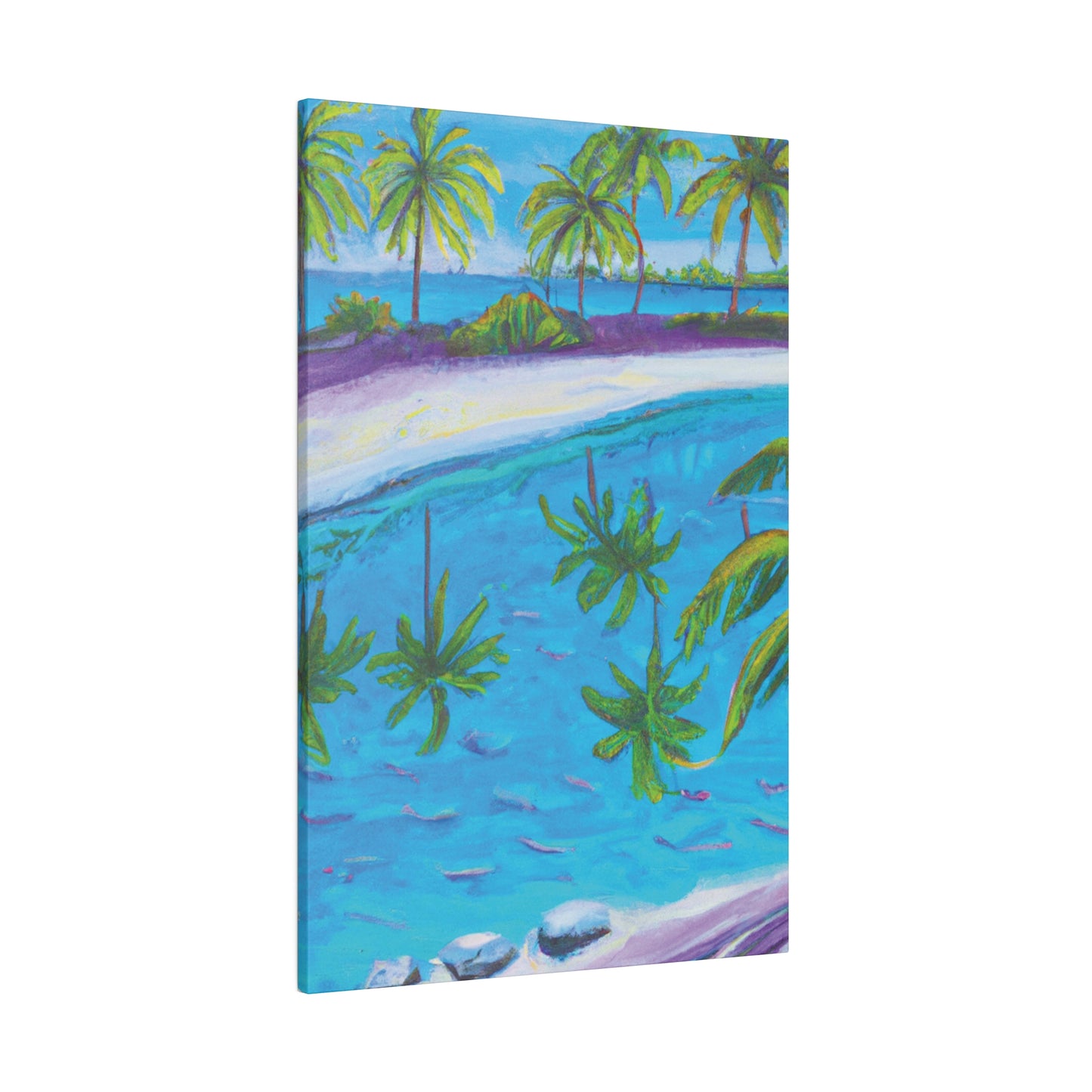 9138P - Bahamas Ocean Painting Print | Bahamas | Ocean | Beach | Poster | Home Decor | Wall Art | Canvas