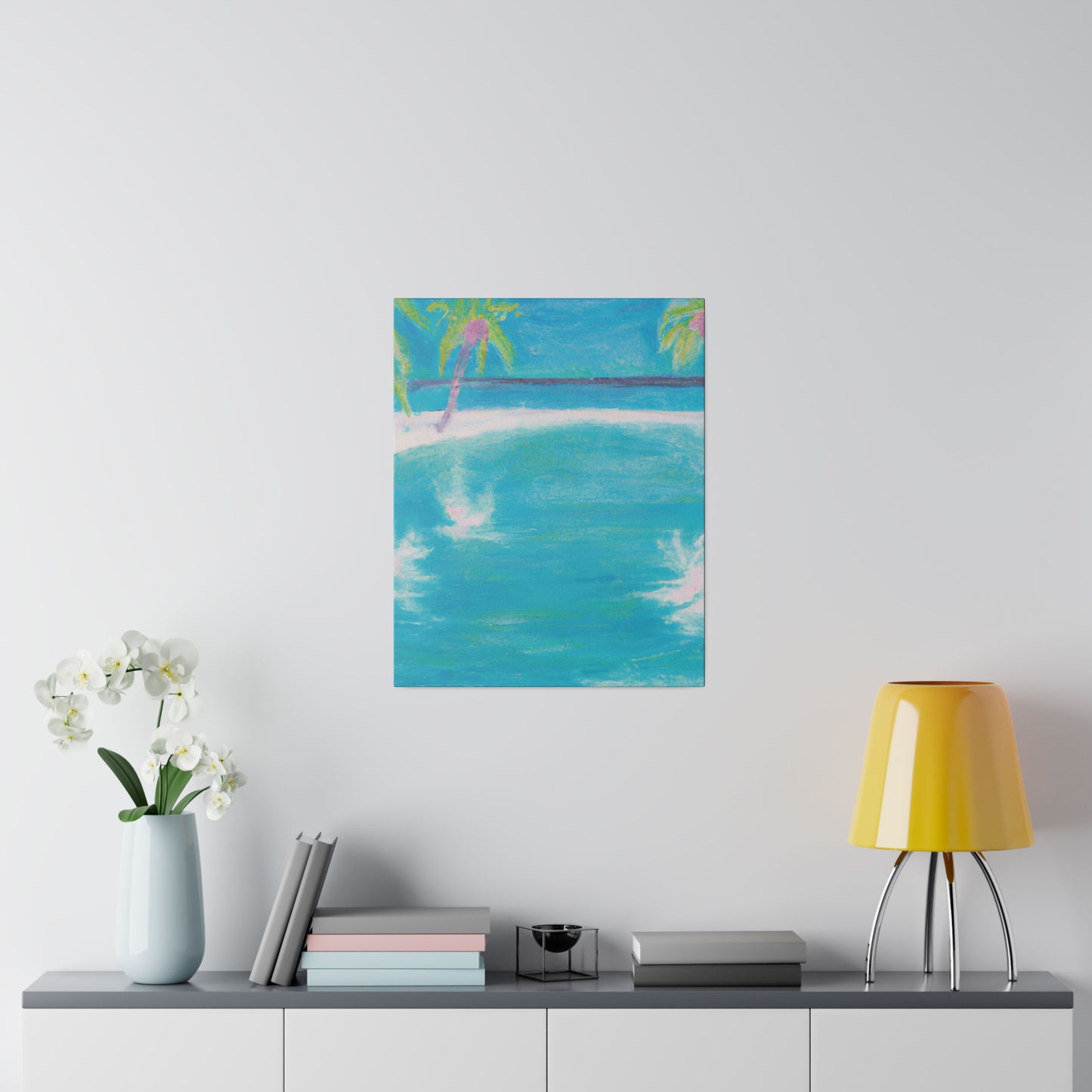 8348G - Bahamas Ocean Painting Print | Bahamas | Ocean | Beach | Poster | Home Decor | Wall Art | Canvas