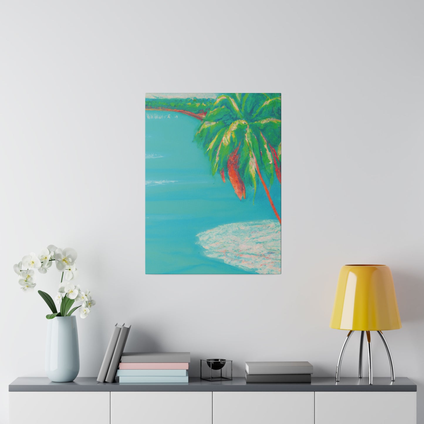 6263D - Bahamas Ocean Painting Print | Bahamas | Ocean | Beach | Poster | Home Decor | Wall Art | Canvas