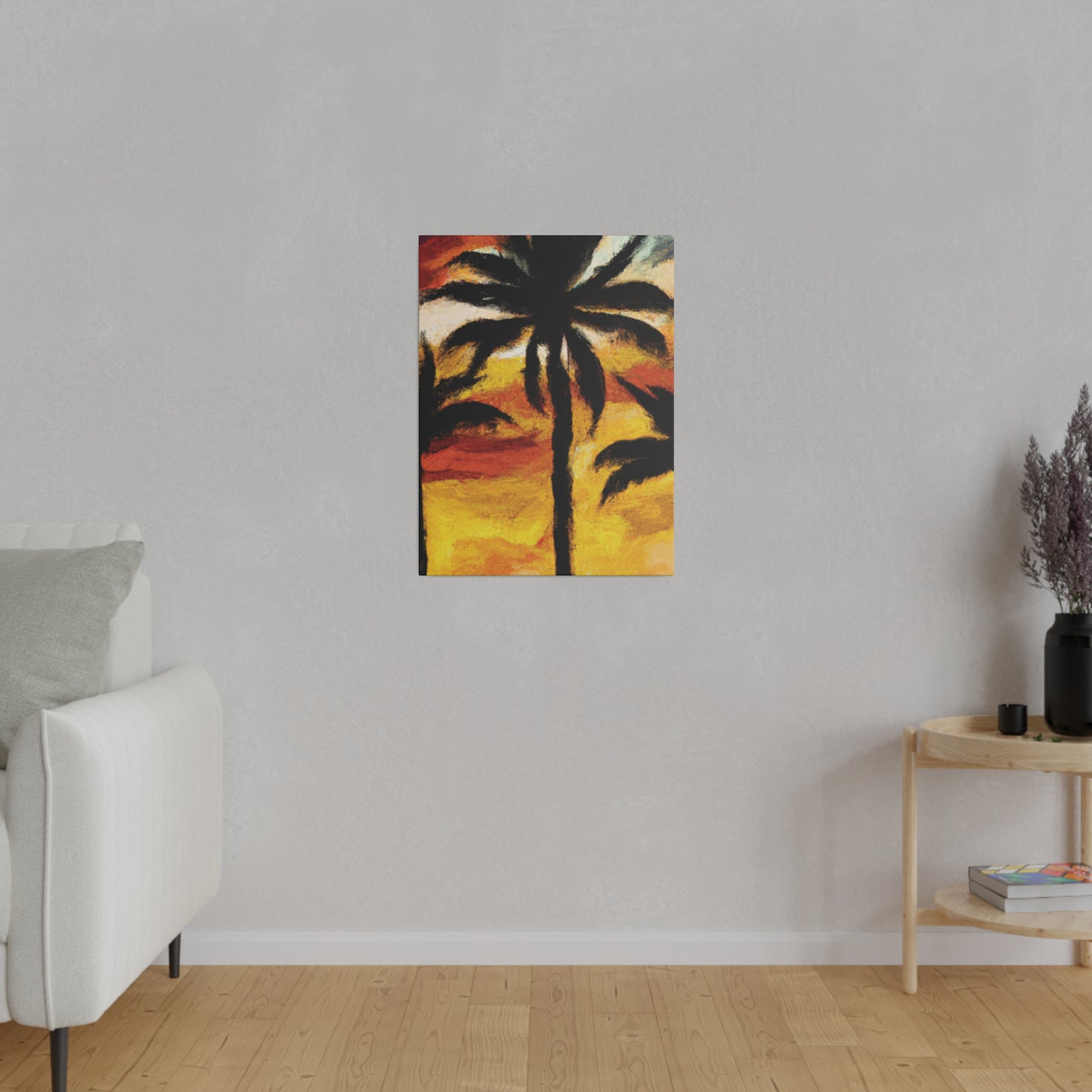 3122C - Miami Beach Sunset Painting Print | Miami | Beach | Sunset | Poster | Home Decor | Wall Art | Canvas