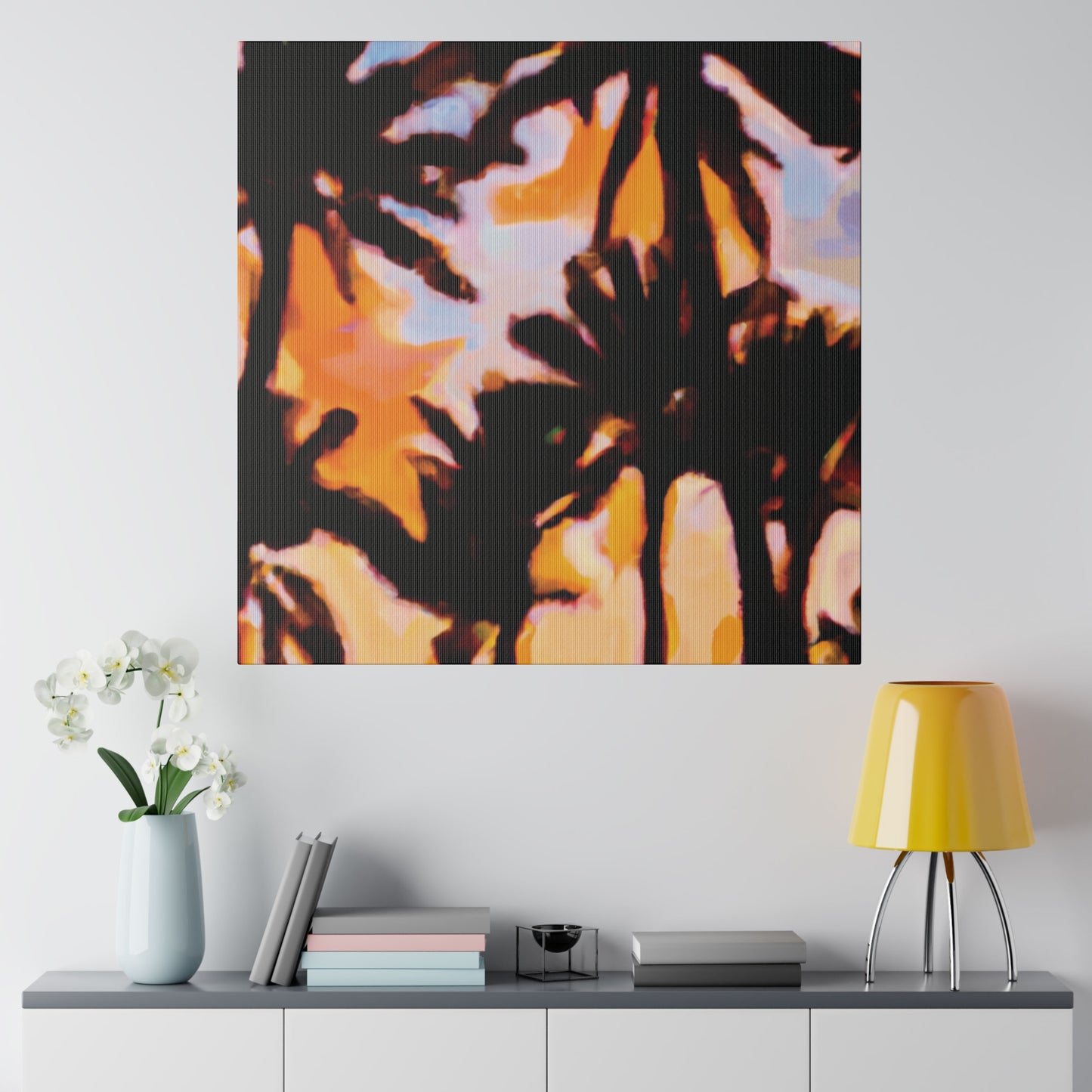 6159K - Miami Beach Sunset Painting Print | Miami | Beach | Sunset | Poster | Home Decor | Wall Art | Canvas