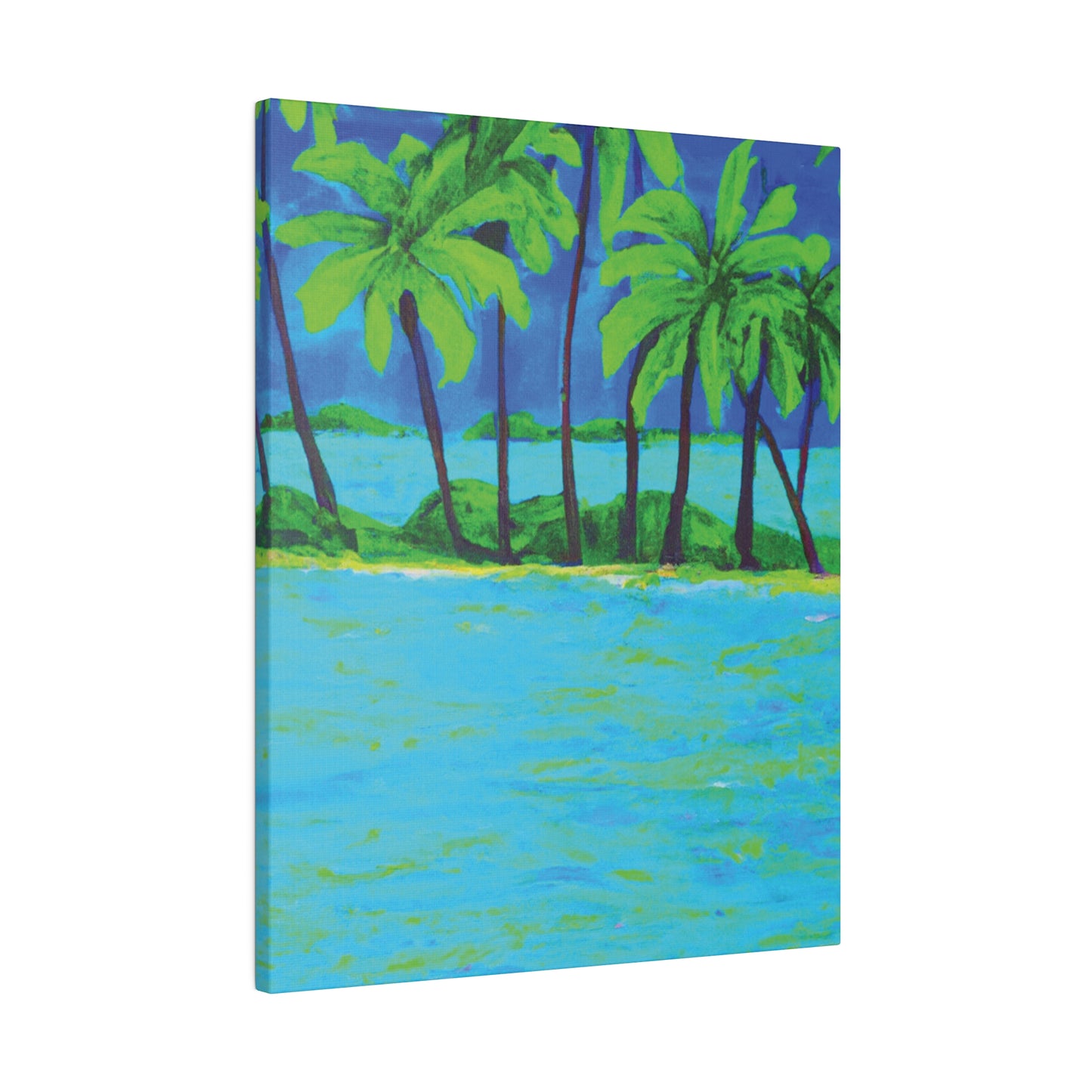 3148Z - Bahamas Ocean Painting Print | Bahamas | Ocean | Beach | Poster | Home Decor | Wall Art | Canvas