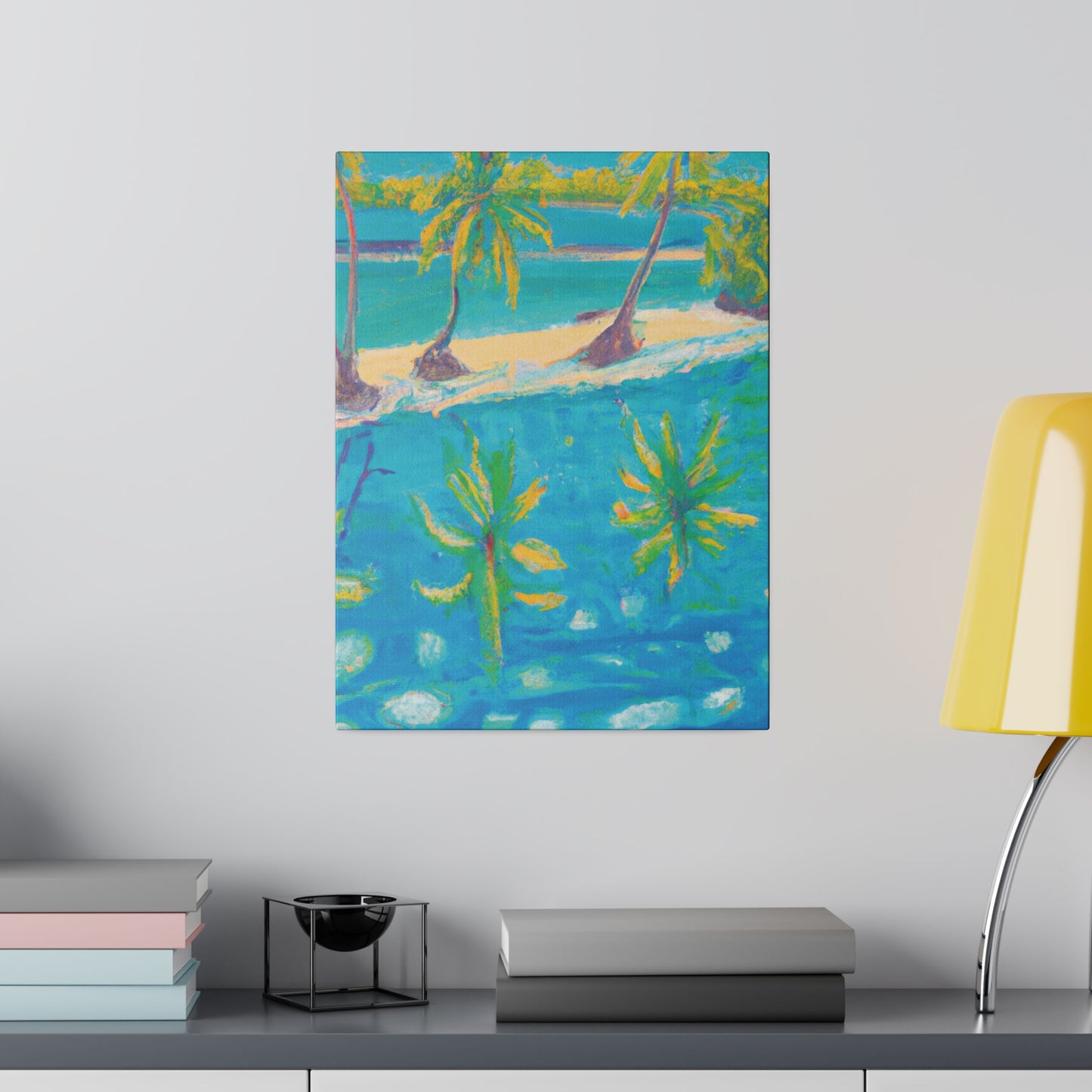 4825R - Bahamas Ocean Painting Print | Bahamas | Ocean | Beach | Poster | Home Decor | Wall Art | Canvas