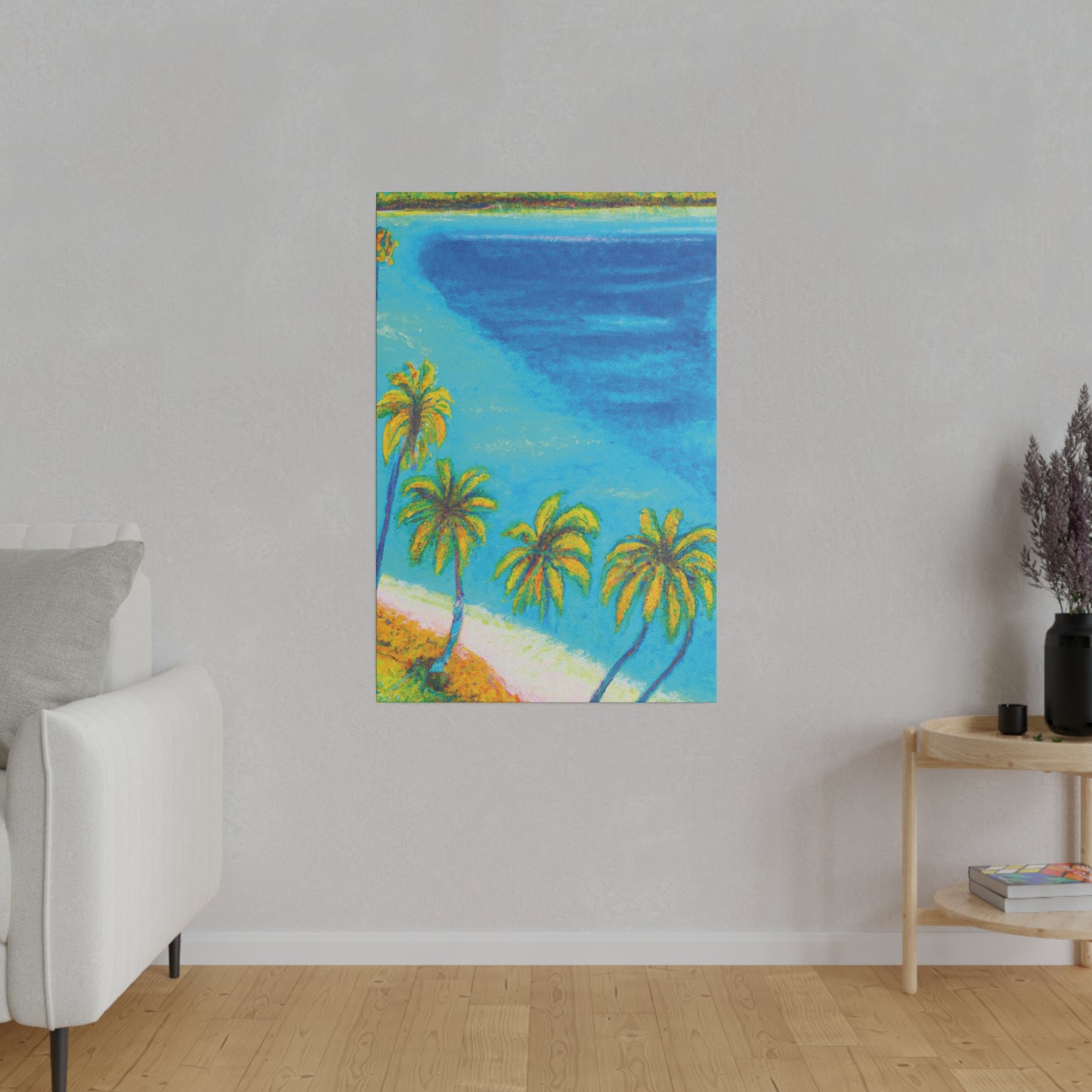 1588G - Bahamas Ocean Painting Print | Bahamas | Ocean | Beach | Poster | Home Decor | Wall Art | Canvas