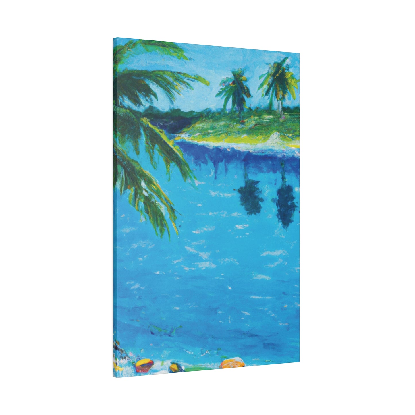 4568T - Bahamas Ocean Painting Print | Bahamas | Ocean | Beach | Poster | Home Decor | Wall Art | Canvas