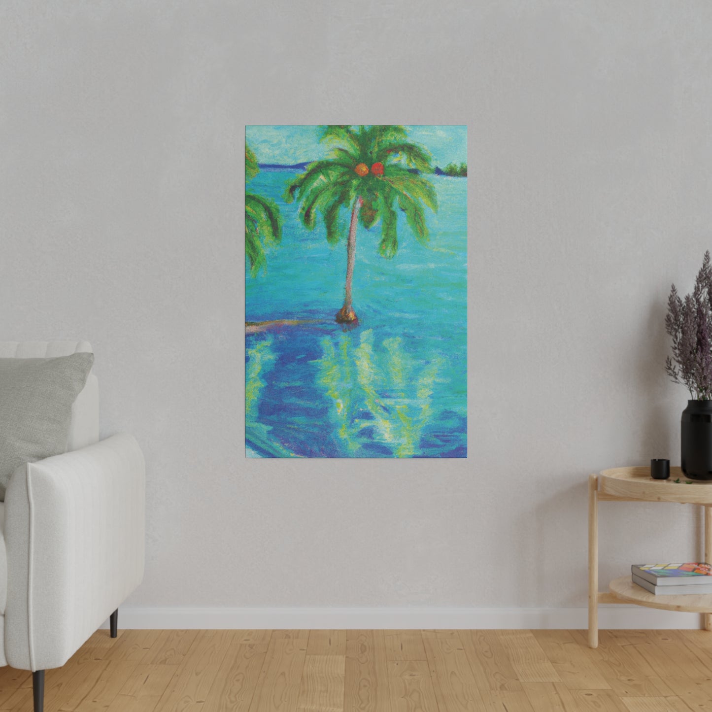 7998G - Bahamas Ocean Painting Print | Bahamas | Ocean | Beach | Poster | Home Decor | Wall Art | Canvas