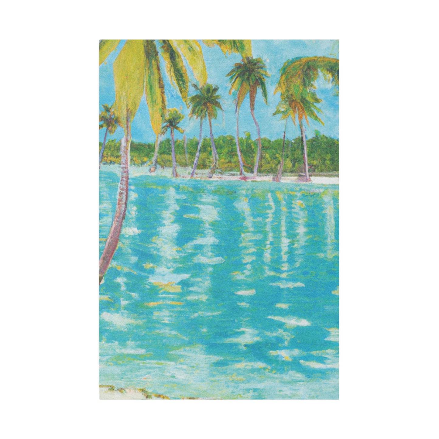 8537R - Bahamas Ocean Painting Print | Bahamas | Ocean | Beach | Poster | Home Decor | Wall Art | Canvas