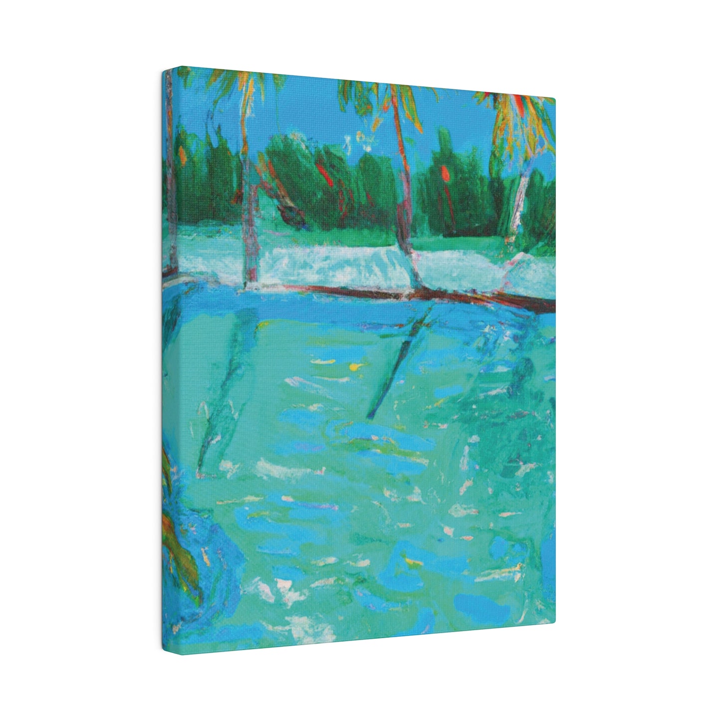 8483P - Bahamas Ocean Painting Print | Bahamas | Ocean | Beach | Poster | Home Decor | Wall Art | Canvas