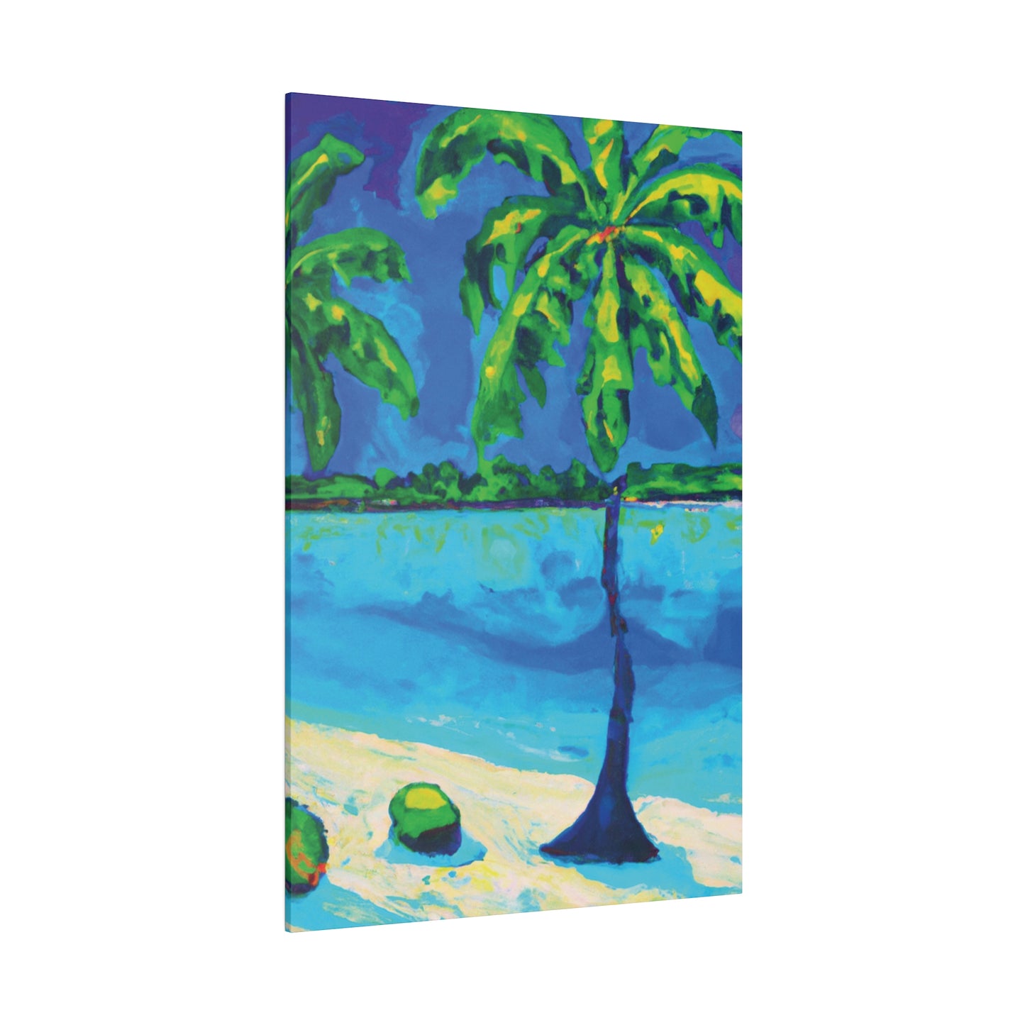 7381V - Bahamas Ocean Painting Print | Bahamas | Ocean | Beach | Poster | Home Decor | Wall Art | Canvas