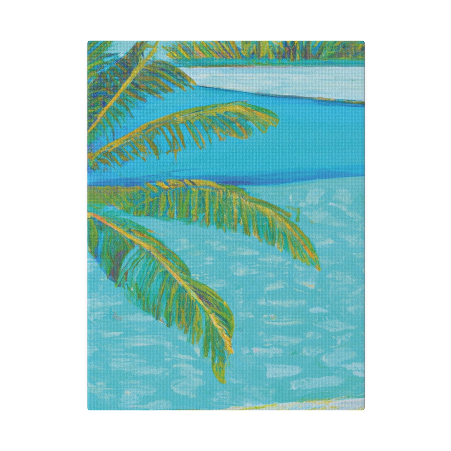 6398H - Bahamas Ocean Painting Print | Bahamas | Ocean | Beach | Poster | Home Decor | Wall Art | Canvas