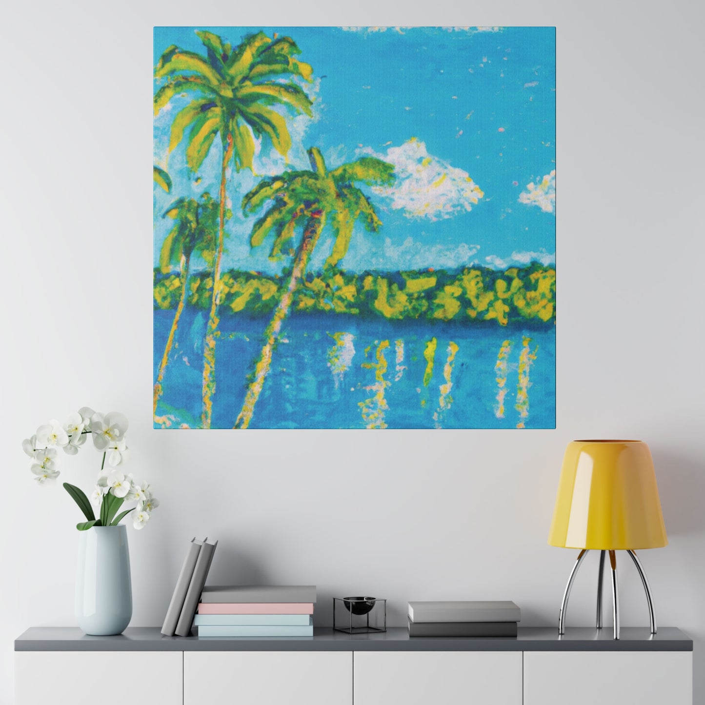 9213X - Bahamas Ocean Painting Print | Bahamas | Ocean | Beach | Poster | Home Decor | Wall Art | Canvas