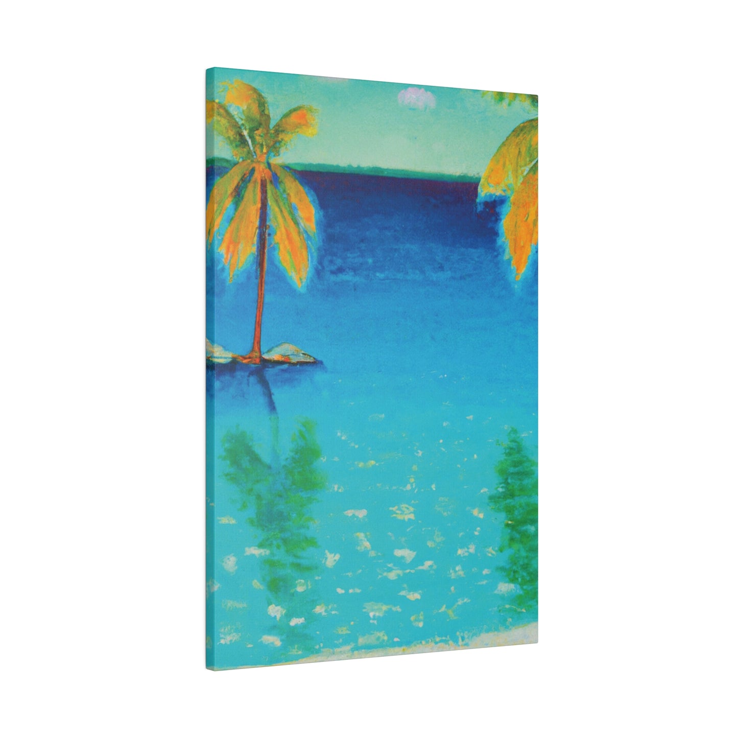 9234A - Bahamas Ocean Painting Print | Bahamas | Ocean | Beach | Poster | Home Decor | Wall Art | Canvas