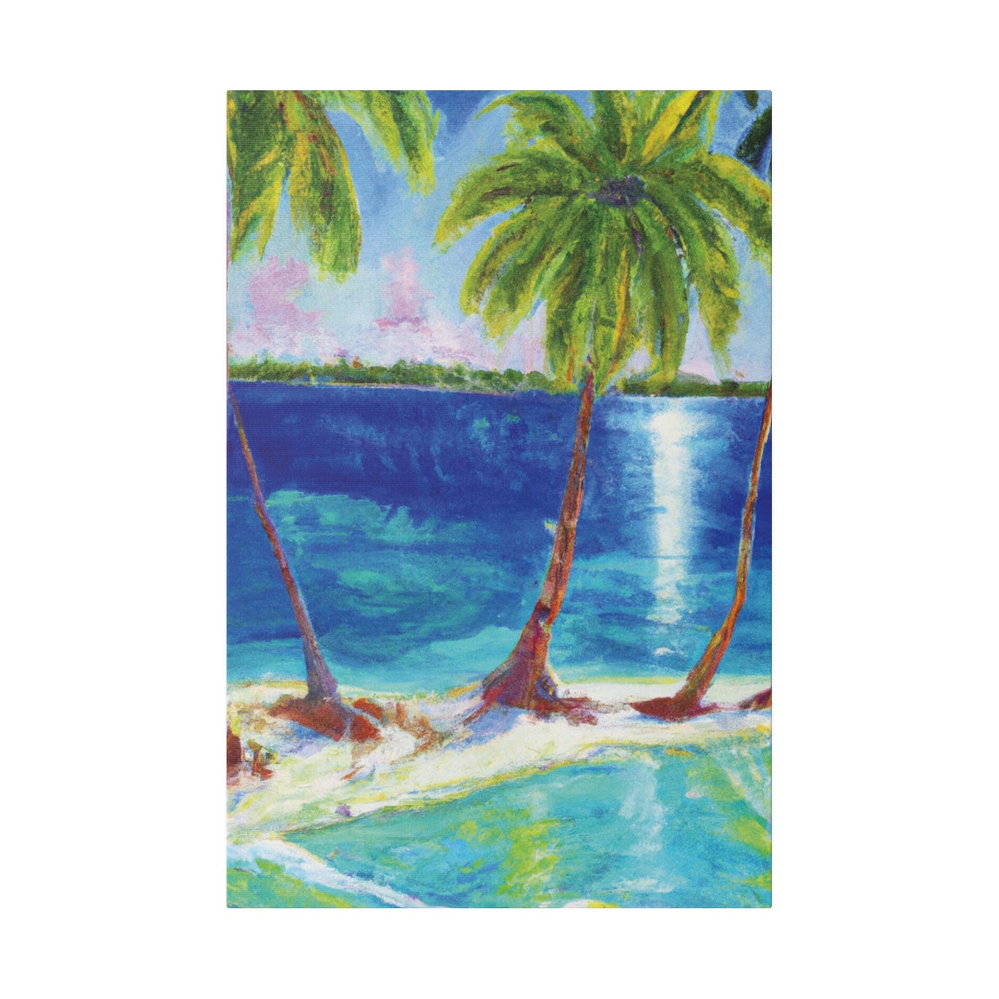 391F - Bahamas Ocean Painting Print | Bahamas | Ocean | Beach | Poster | Home Decor | Wall Art | Canvas