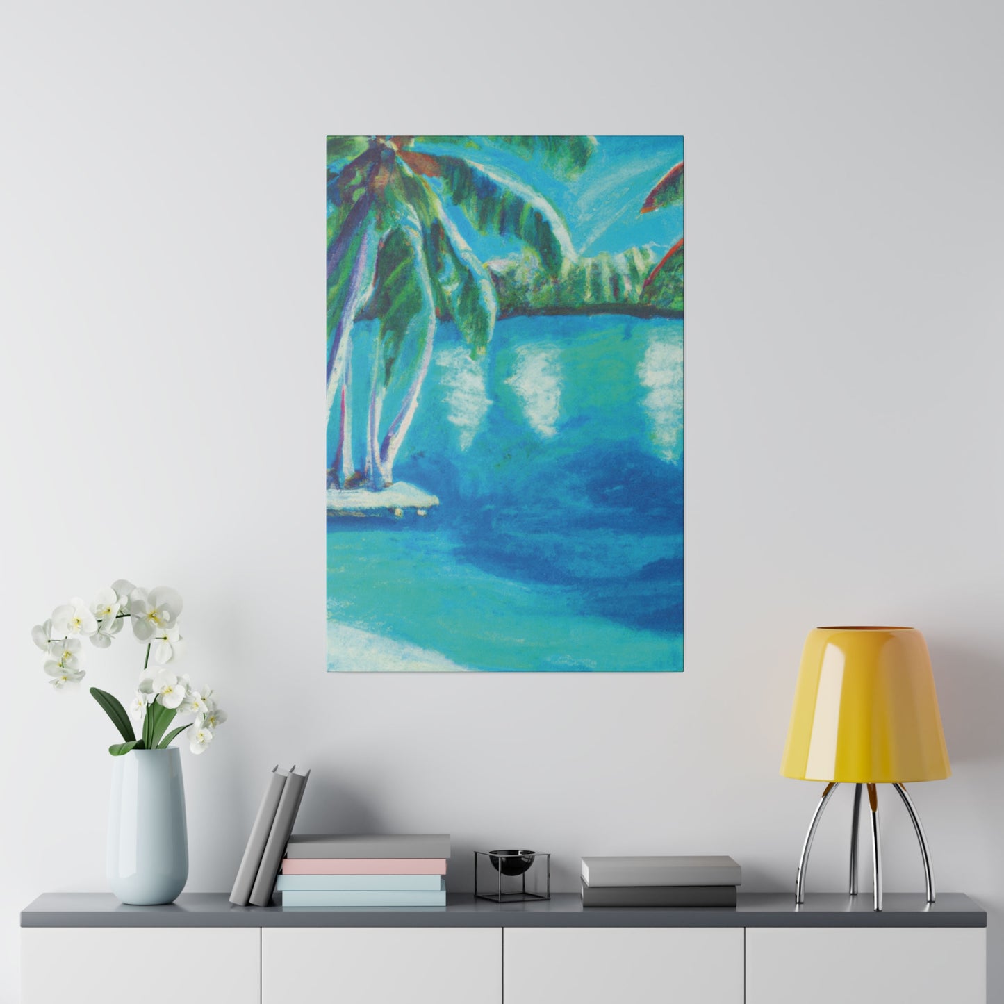 3187V - Bahamas Ocean Painting Print | Bahamas | Ocean | Beach | Poster | Home Decor | Wall Art | Canvas