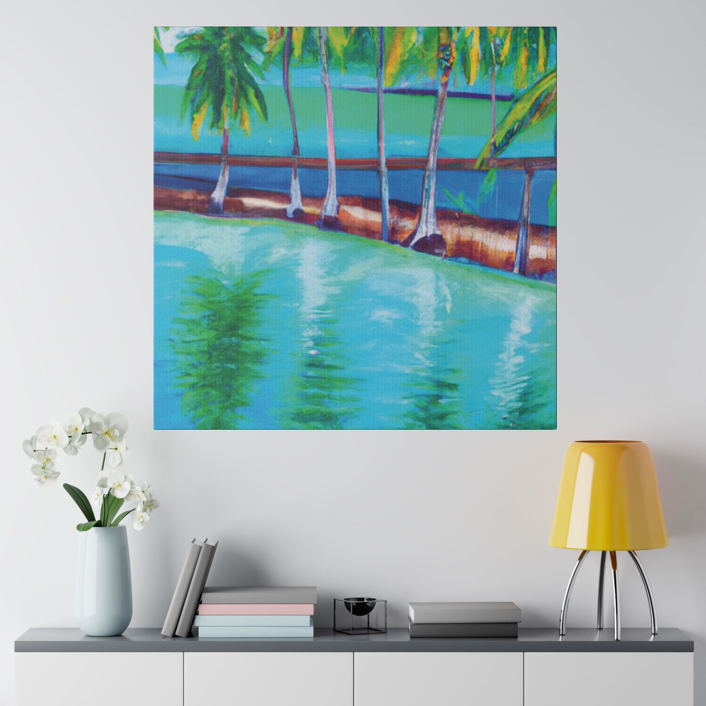 9214C - Bahamas Ocean Painting Print | Bahamas | Ocean | Beach | Poster | Home Decor | Wall Art | Canvas