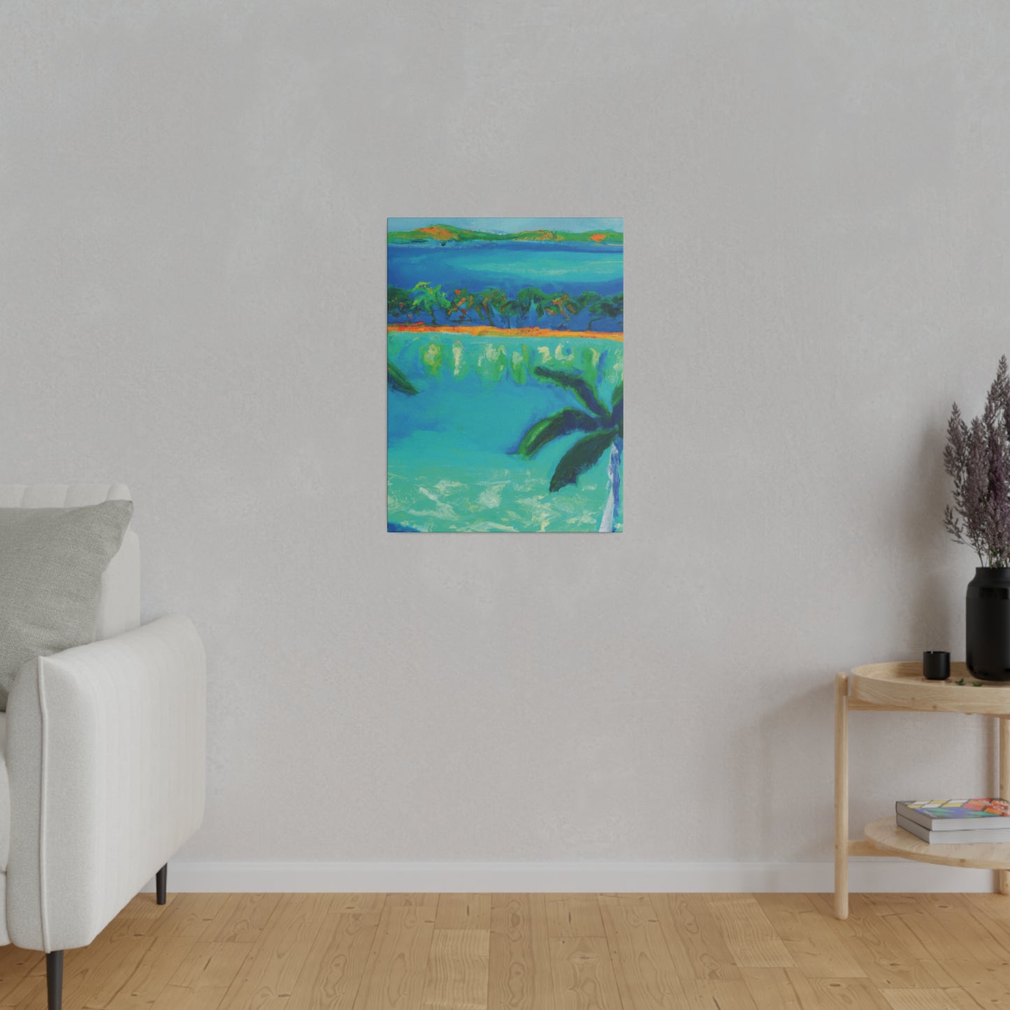 3784F - Bahamas Ocean Painting Print | Bahamas | Ocean | Beach | Poster | Home Decor | Wall Art | Canvas