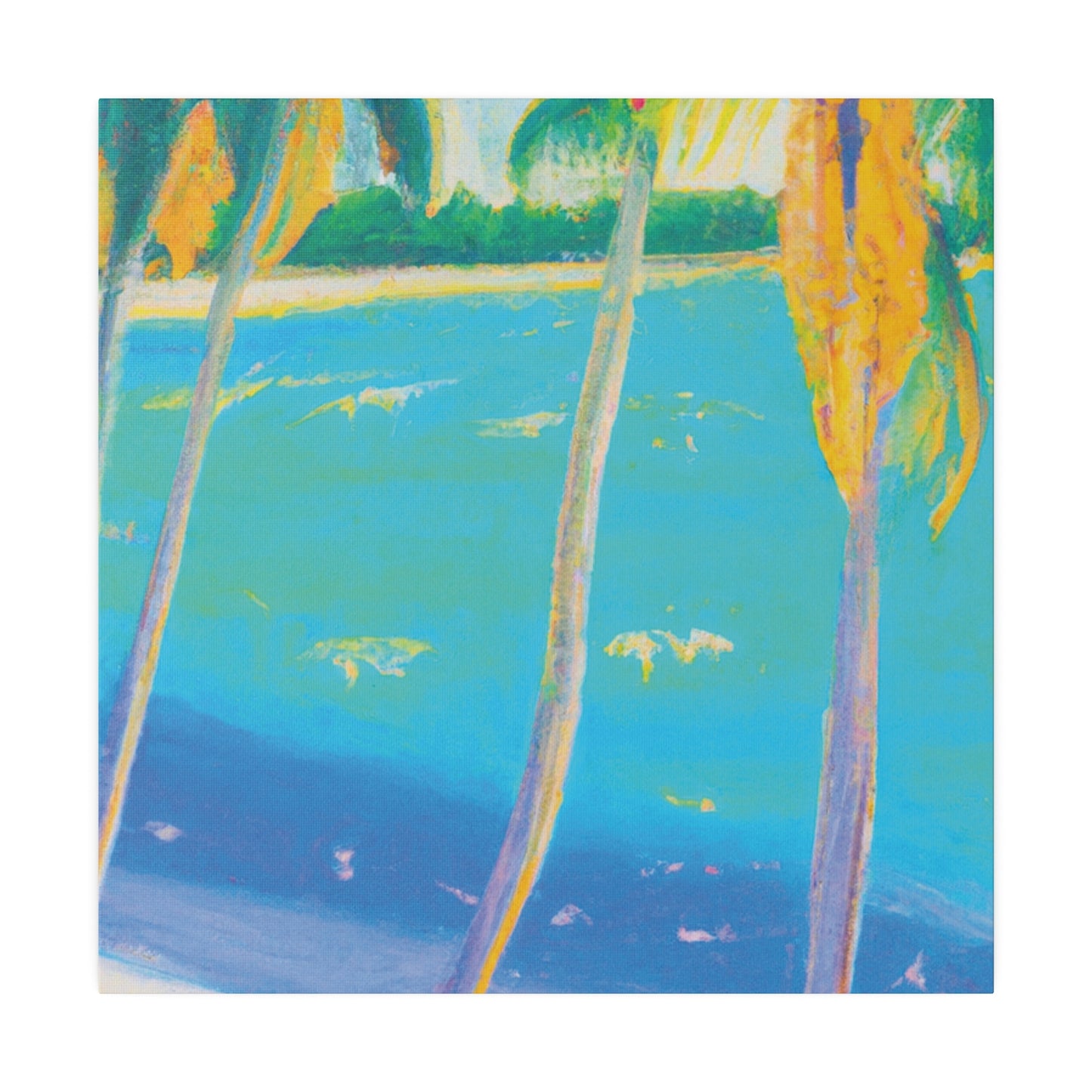 8733Y - Bahamas Ocean Painting Print | Bahamas | Ocean | Beach | Poster | Home Decor | Wall Art | Canvas