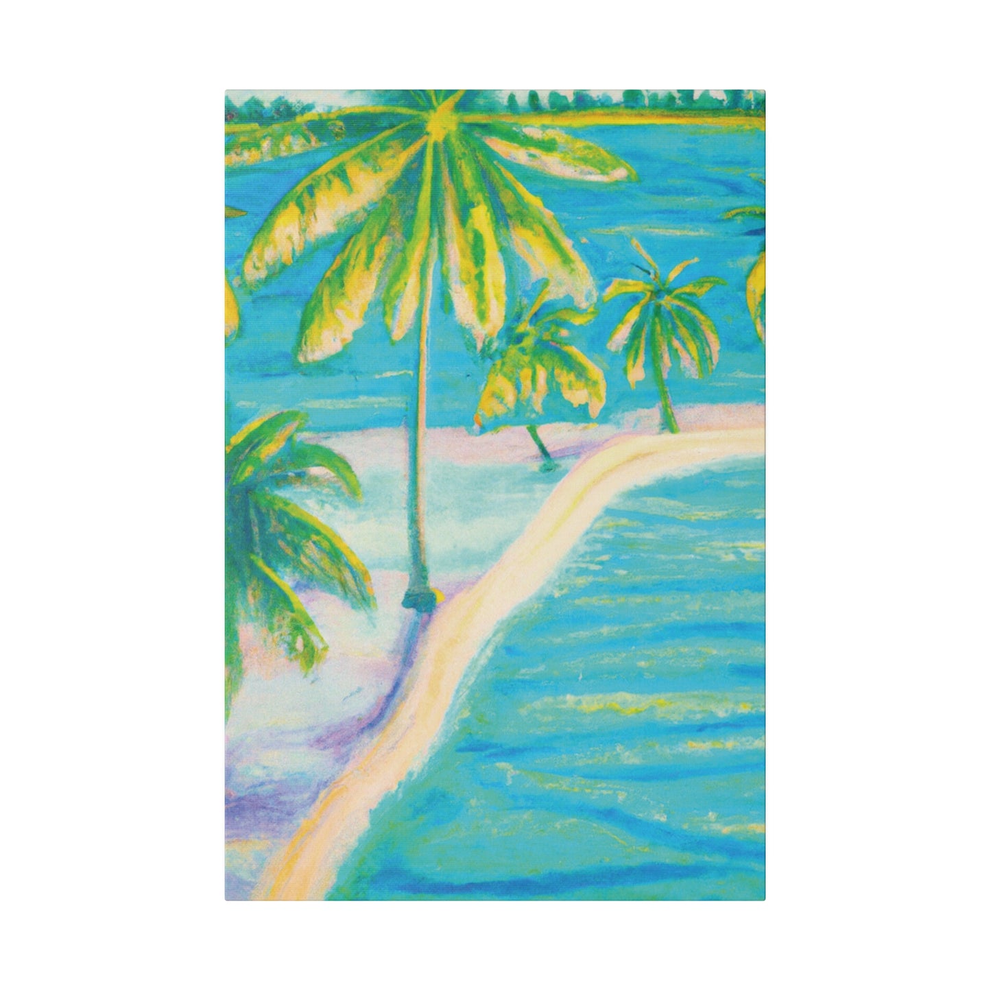 9662V - Bahamas Ocean Painting Print | Bahamas | Ocean | Beach | Poster | Home Decor | Wall Art | Canvas