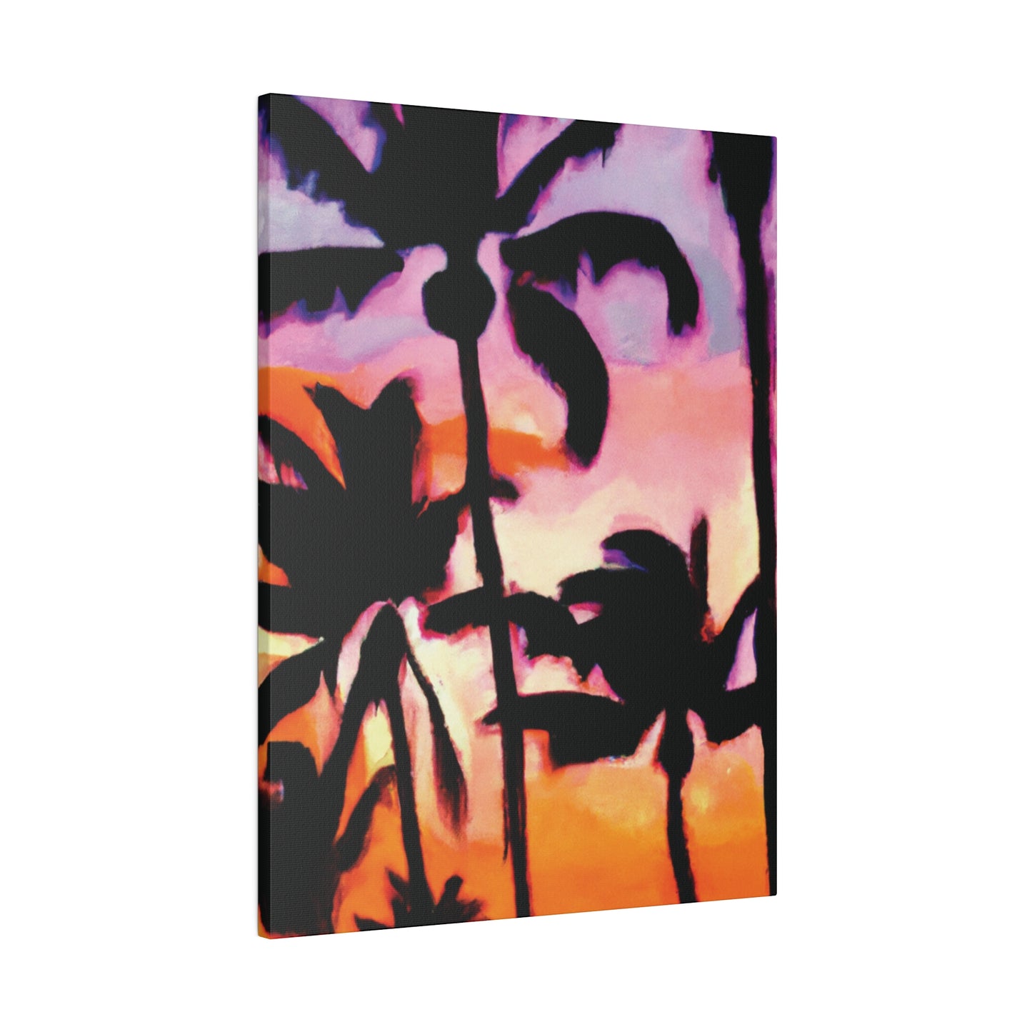 2090A - Miami Beach Sunset Painting Print | Miami | Beach | Sunset | Poster | Home Decor | Wall Art | Canvas