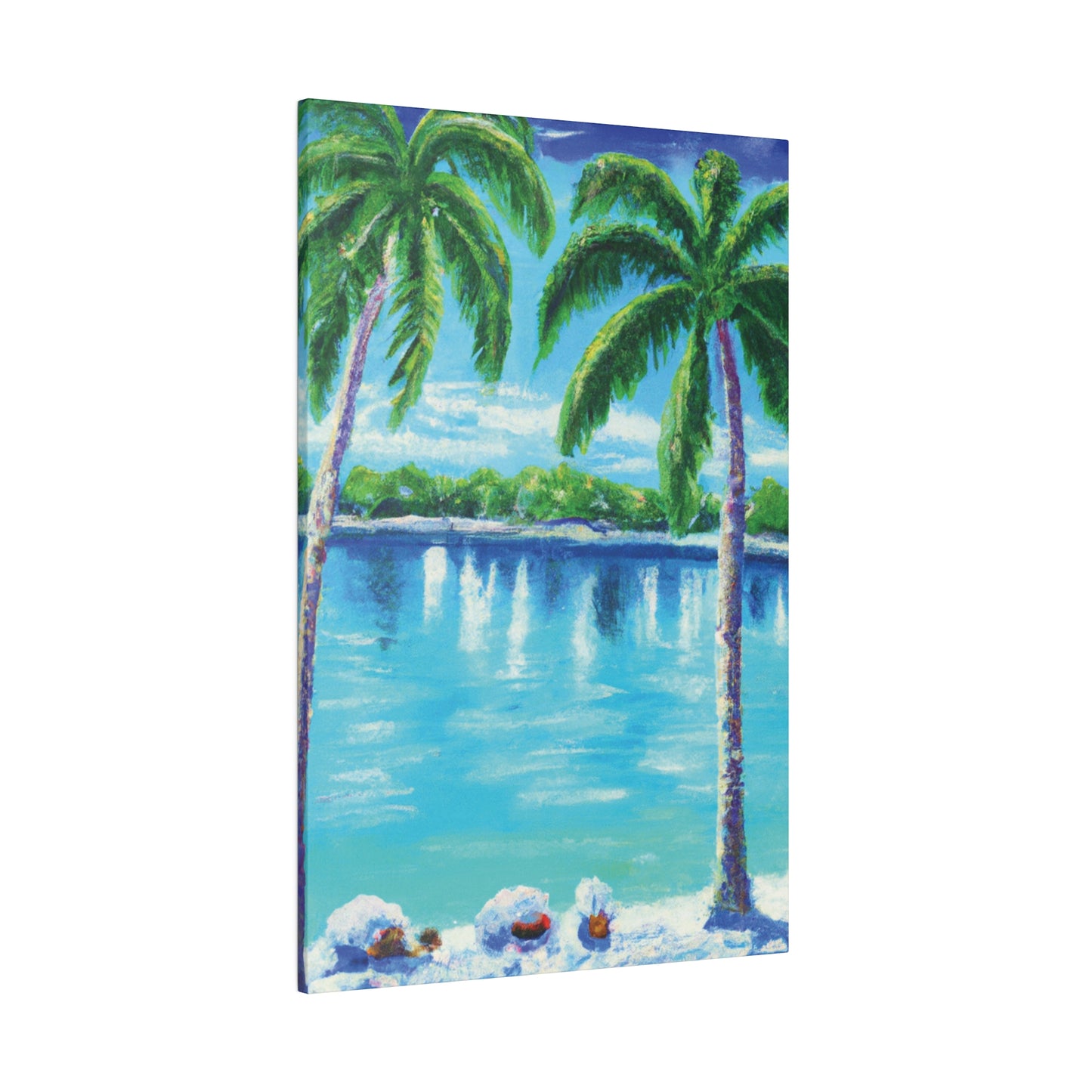 4482N - Bahamas Ocean Painting Print | Bahamas | Ocean | Beach | Poster | Home Decor | Wall Art | Canvas