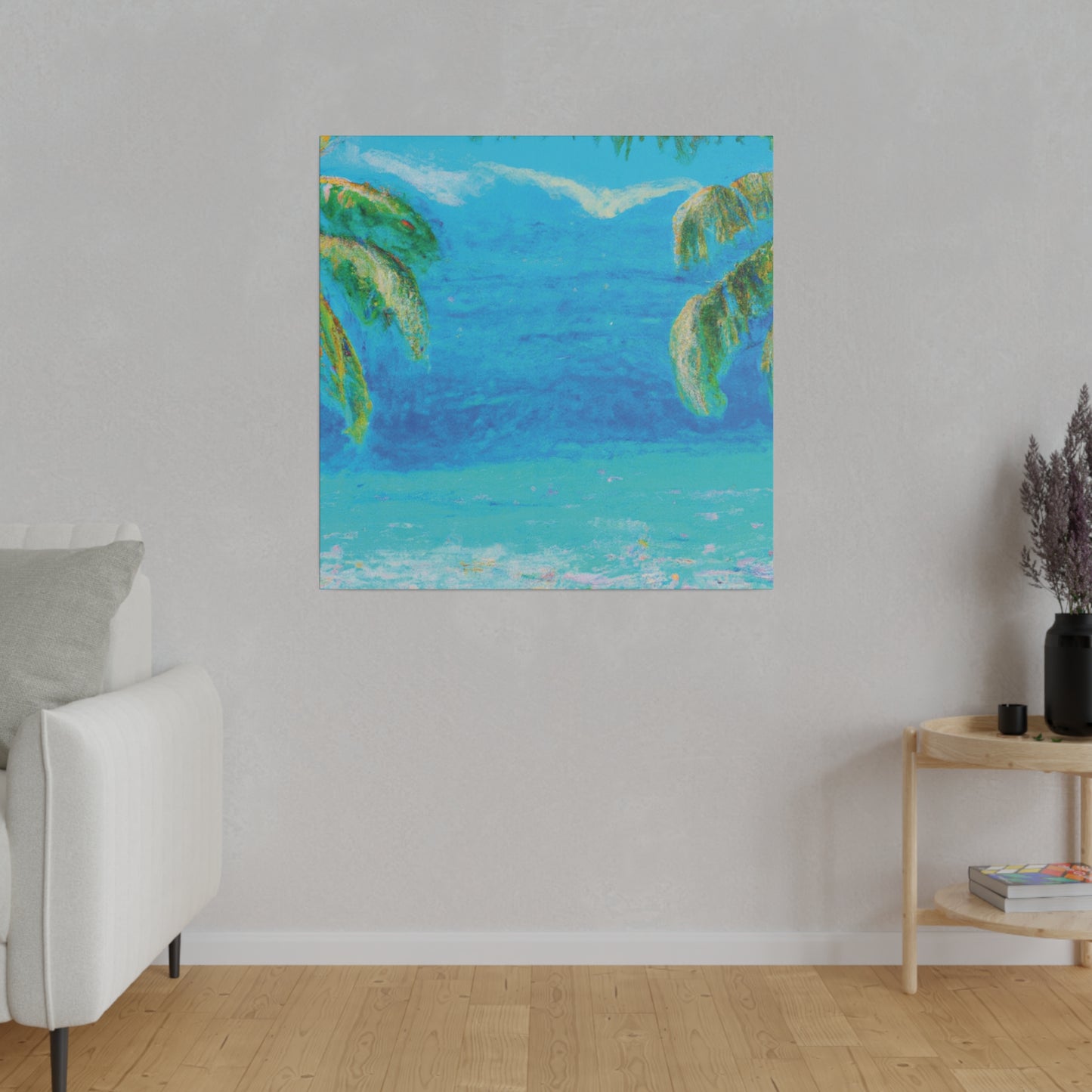 8159P - Bahamas Ocean Painting Print | Bahamas | Ocean | Beach | Poster | Home Decor | Wall Art | Canvas