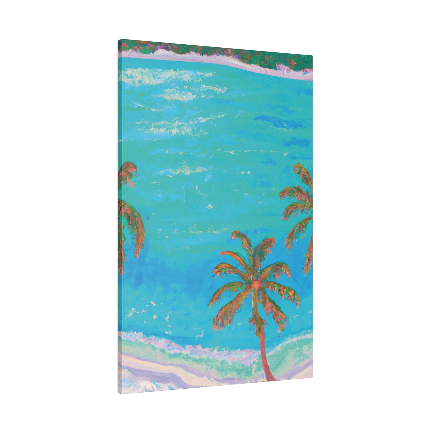 4532X - Bahamas Ocean Painting Print | Bahamas | Ocean | Beach | Poster | Home Decor | Wall Art | Canvas