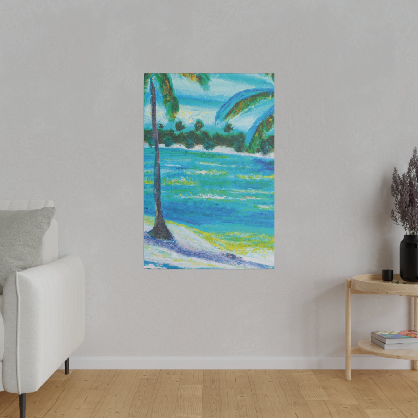 5874R - Bahamas Ocean Painting Print | Bahamas | Ocean | Beach | Poster | Home Decor | Wall Art | Canvas