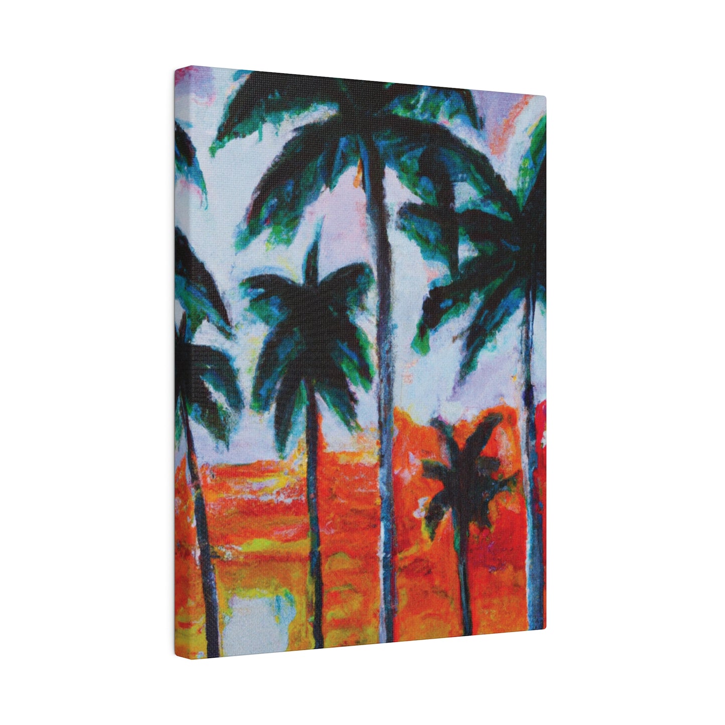 5398G - Miami Beach Sunset Painting Print | Miami | Beach | Sunset | Poster | Home Decor | Wall Art | Canvas