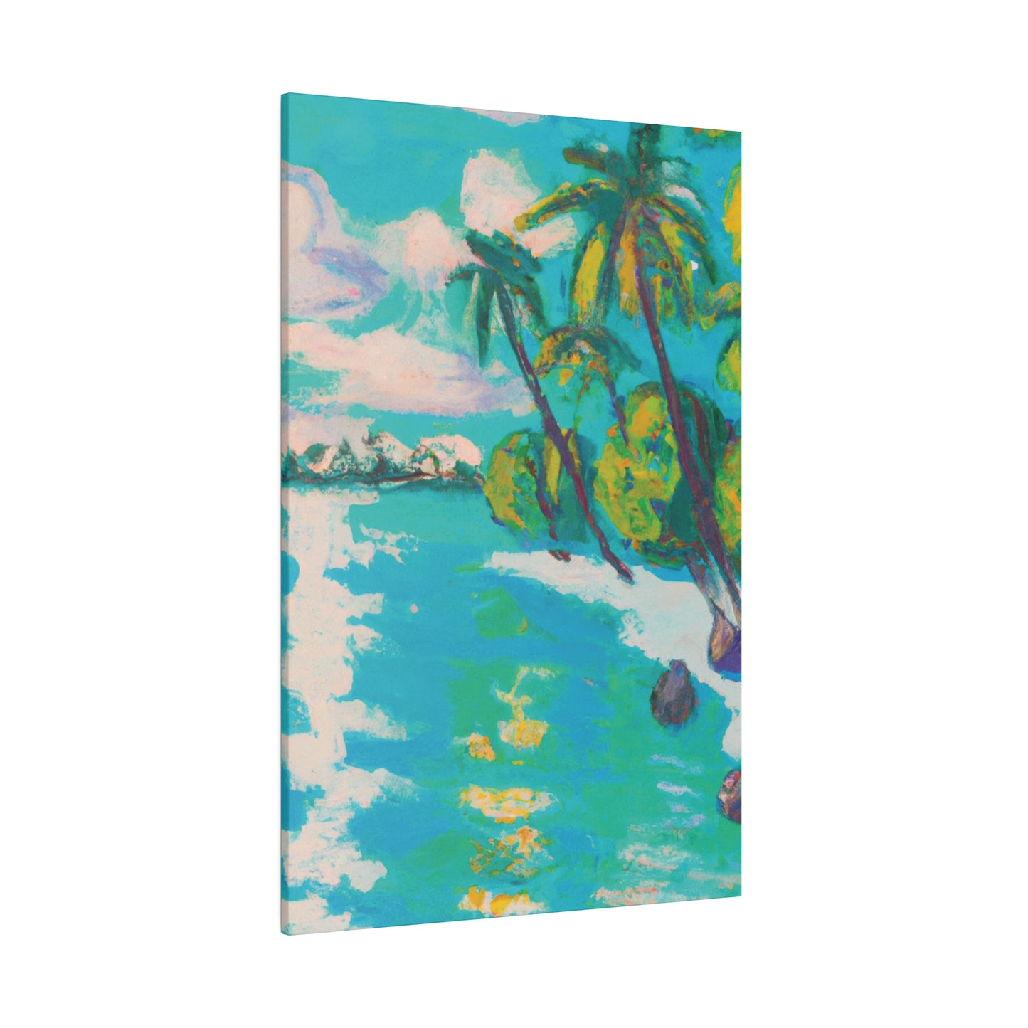 1787U - Bahamas Ocean Painting Print | Bahamas | Ocean | Beach | Poster | Home Decor | Wall Art | Canvas